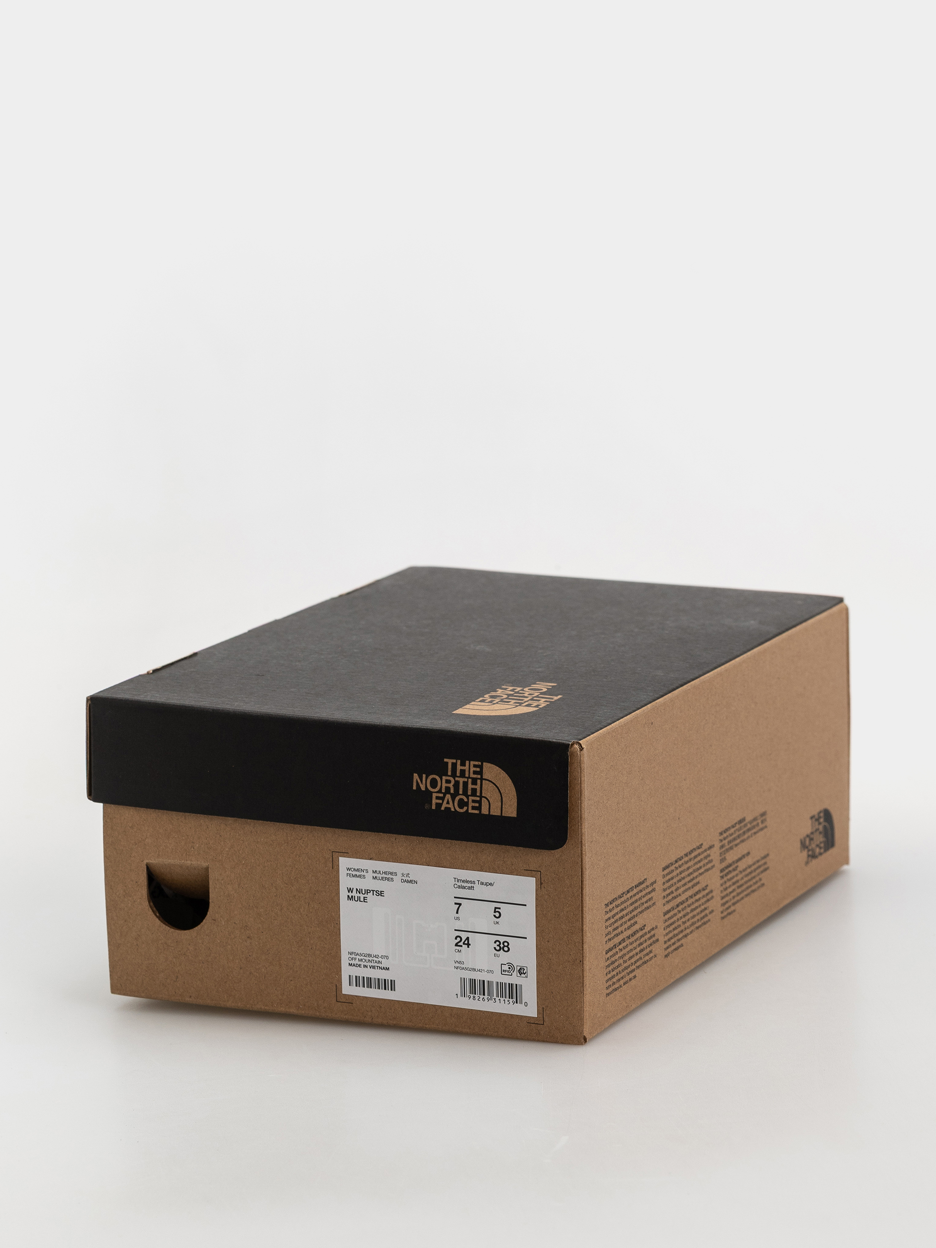 Buty The North Face Nuptse Mule Wmn (timeless taupe/calacatt)