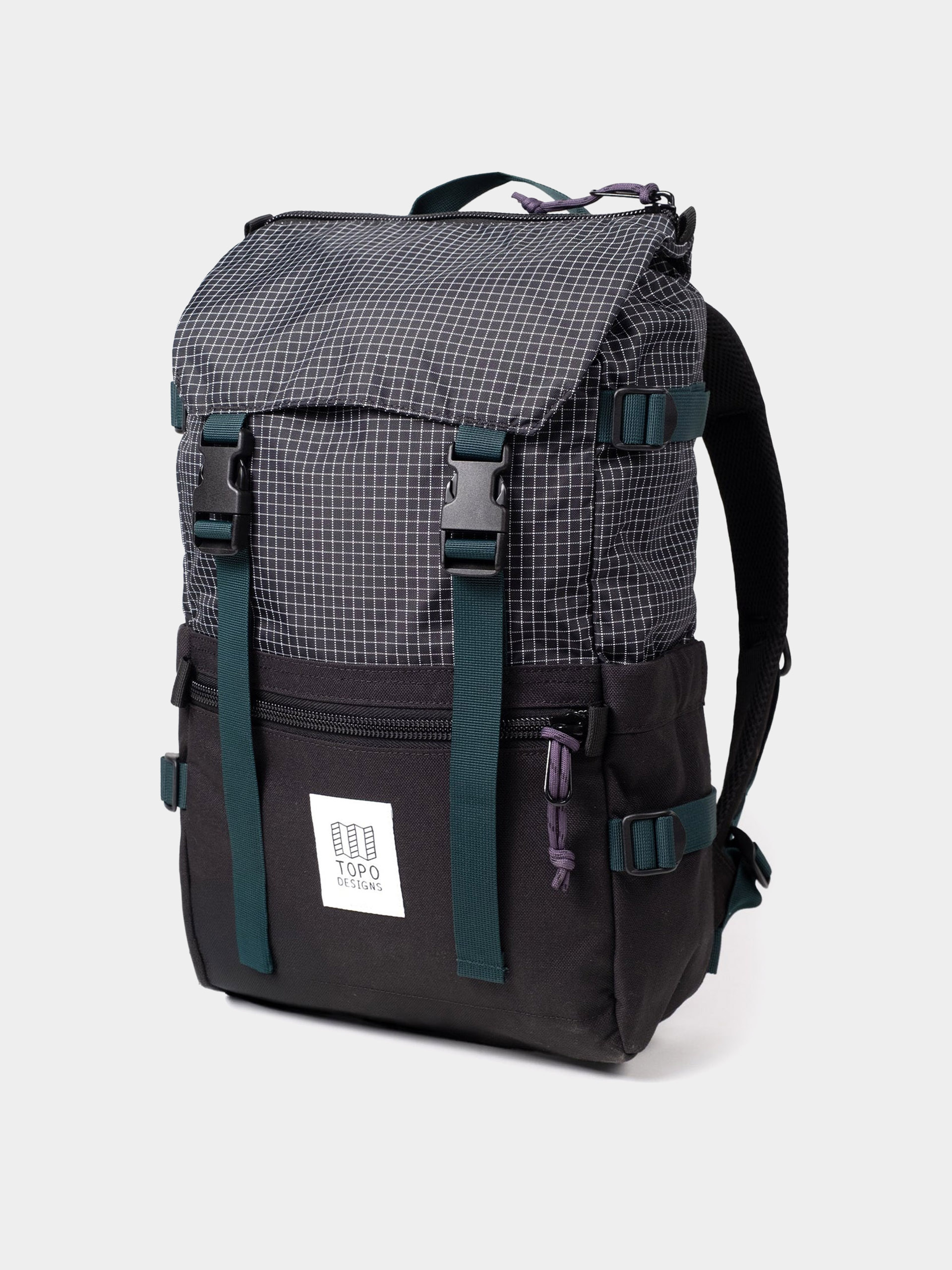 Plecak Topo Designs Rover Pack Classic (black/grid)