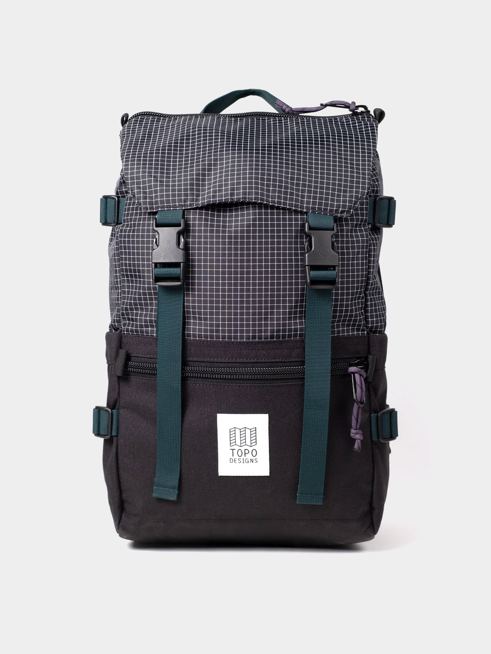 Plecak Topo Designs Rover Pack Classic (black/grid)