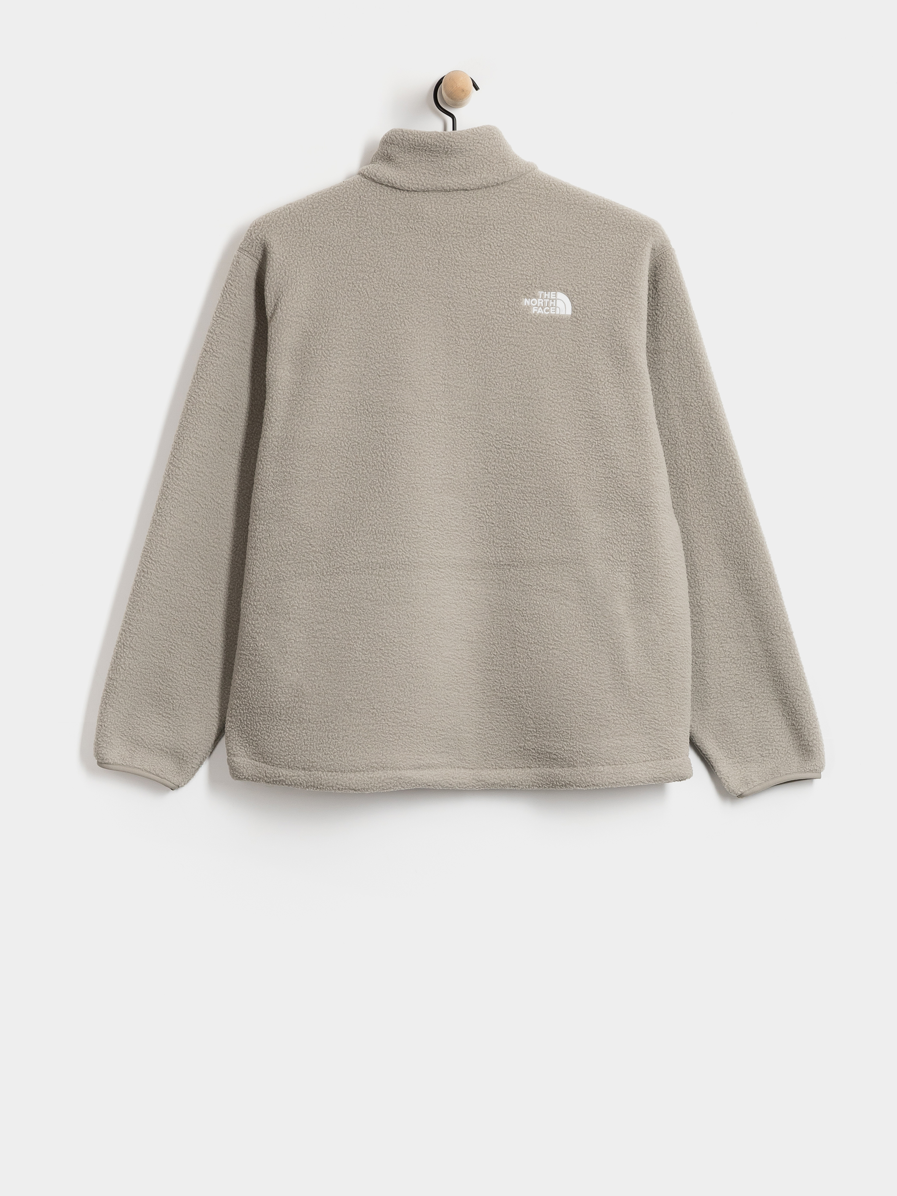 Męski Polar The North Face Fleeski 1/4 Zip (stone slab)