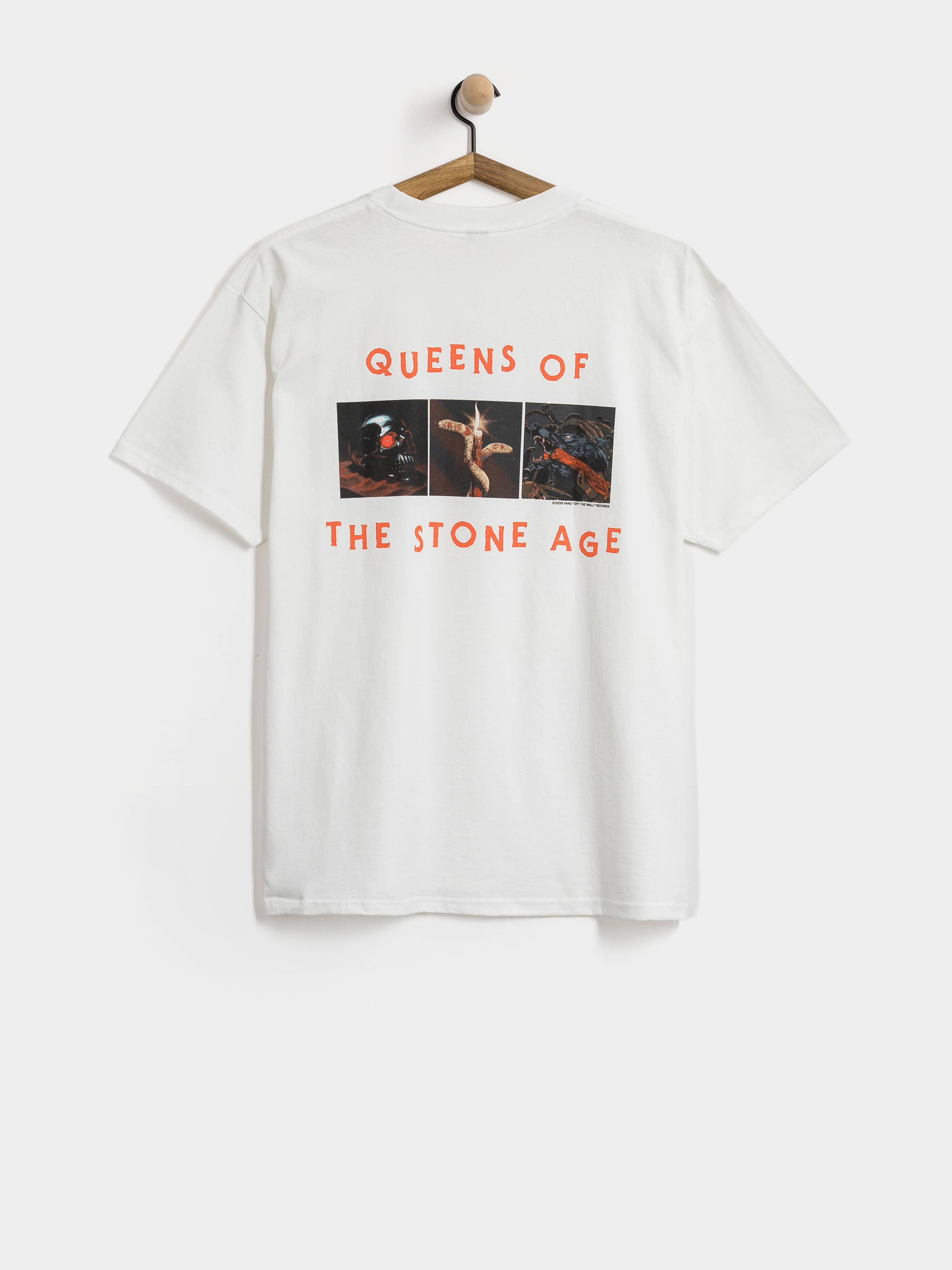 T-shirt Vans Queens Of The Stone Age (white)