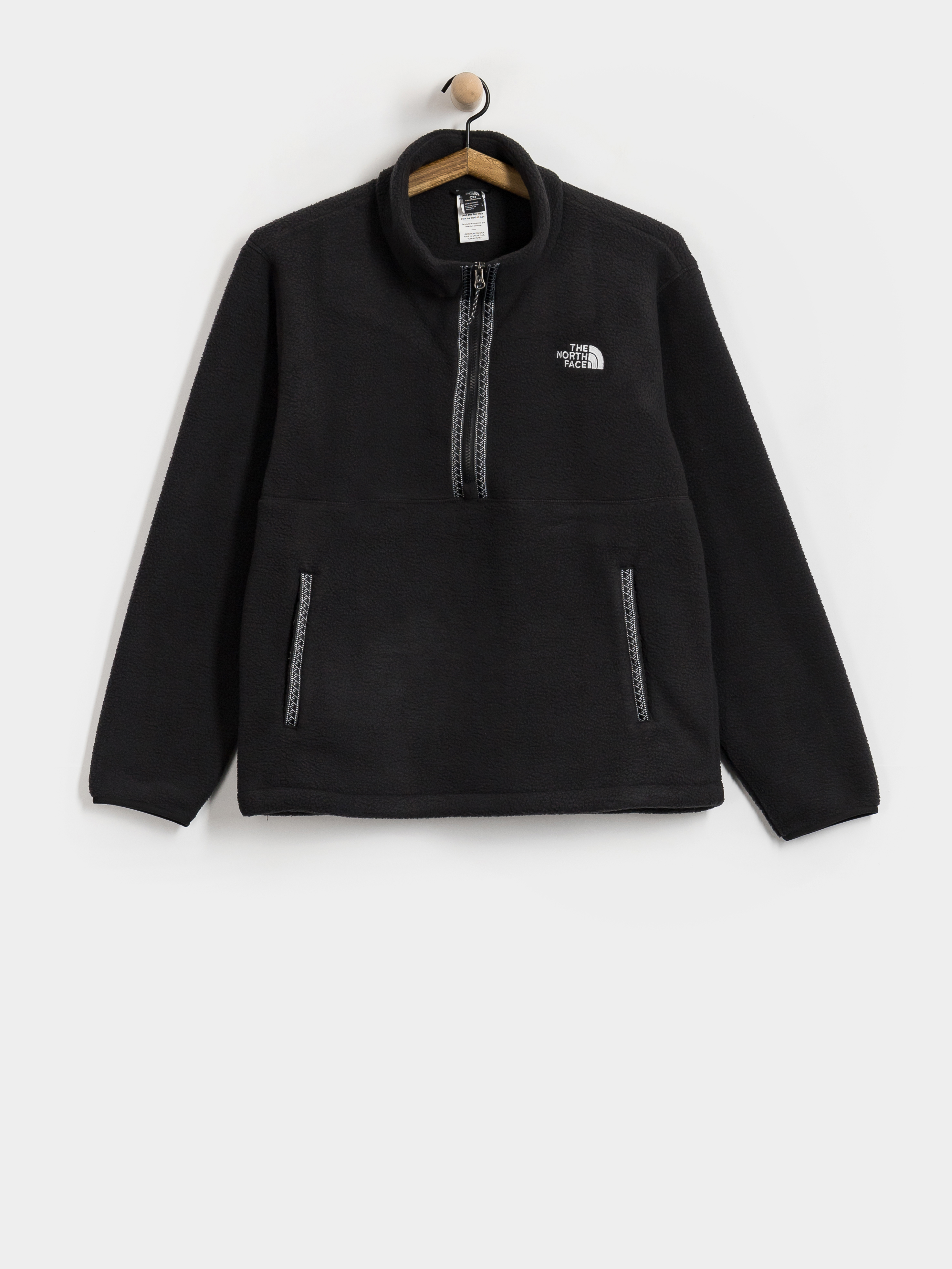 Męski Polar The North Face Fleeski 1/4 Zip (tnf black/tnf black)