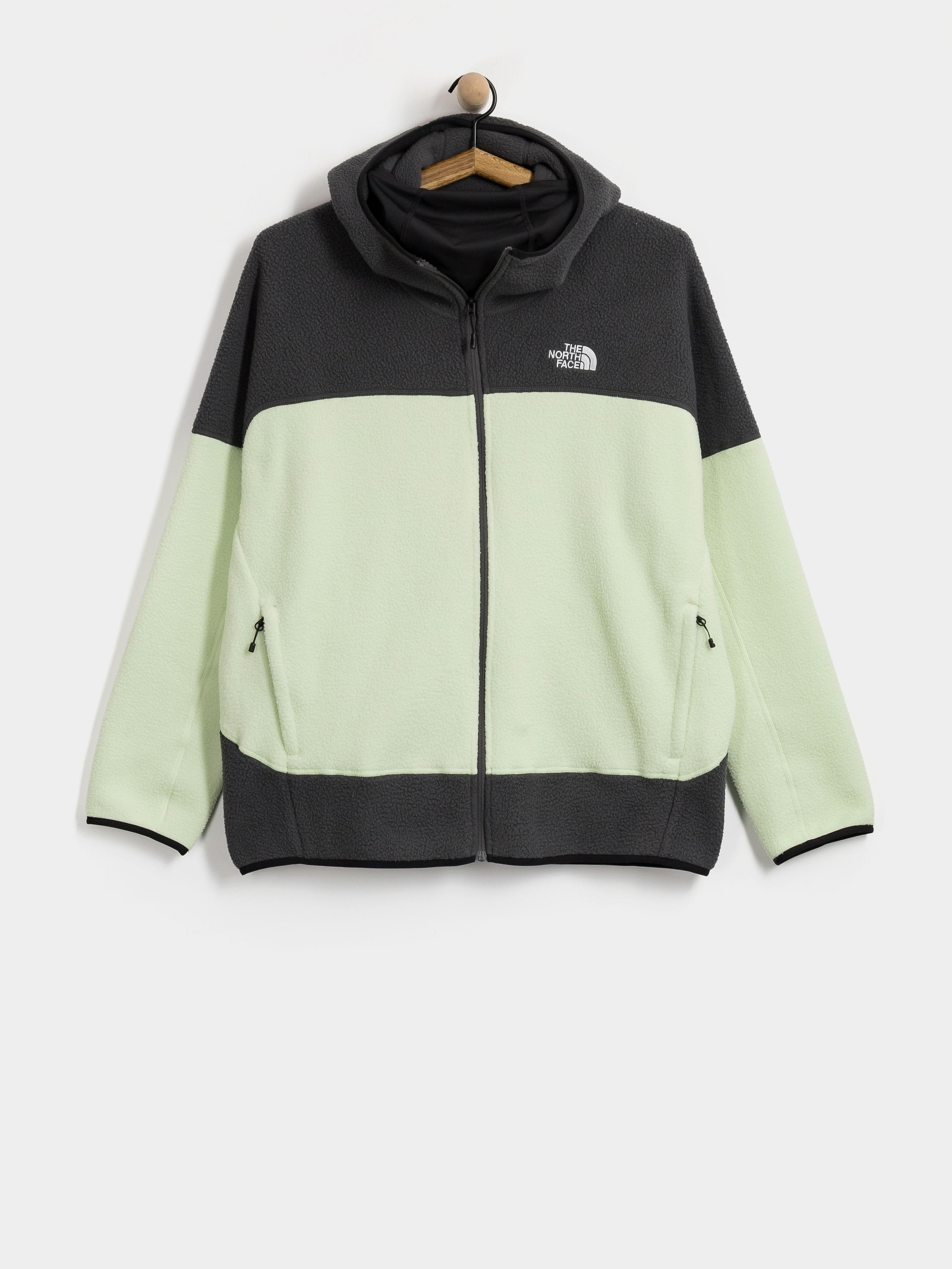 Bluza The North Face Nse Full Zip Mask Fleece (calcified lime/anthraci)