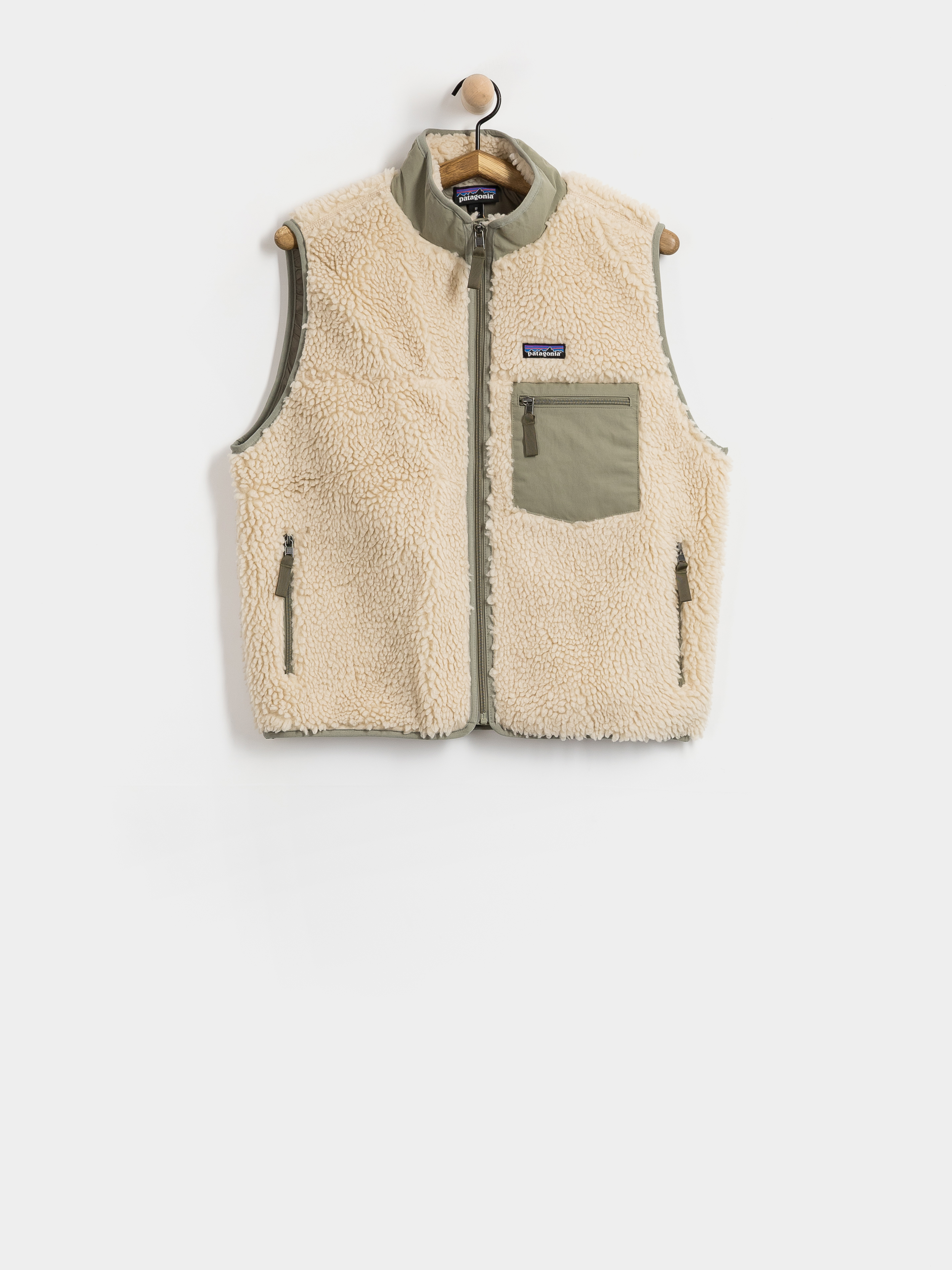 Kamizelka Patagonia Classic Retro X Wmn (dark natural w/river rock green)