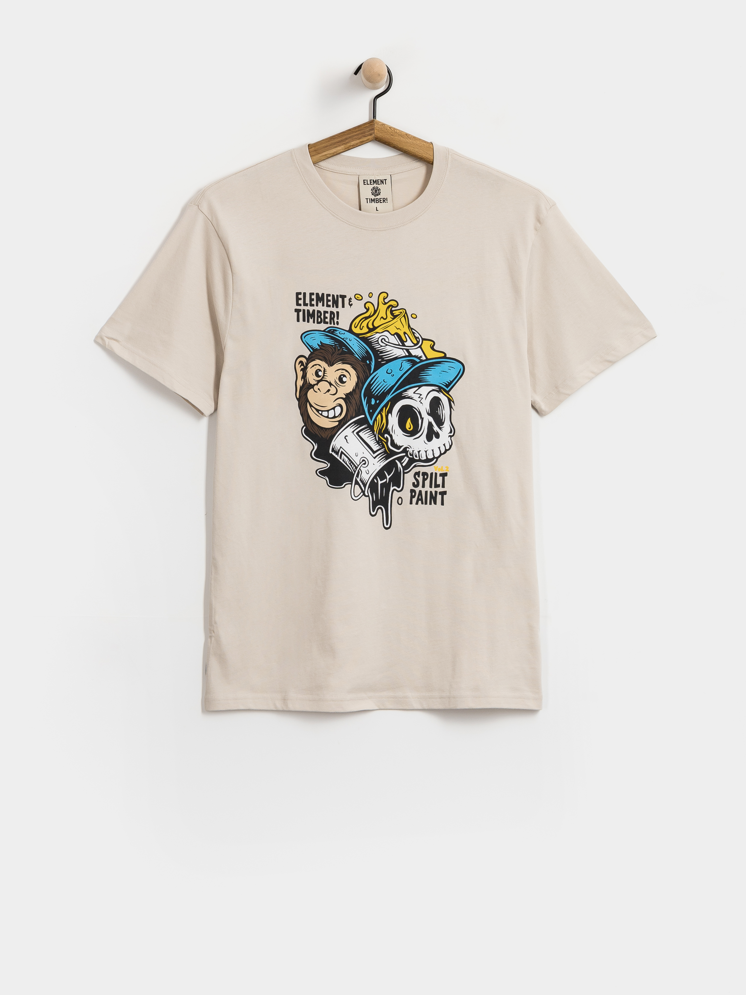T-shirt Element Timber Flow (oat milk)