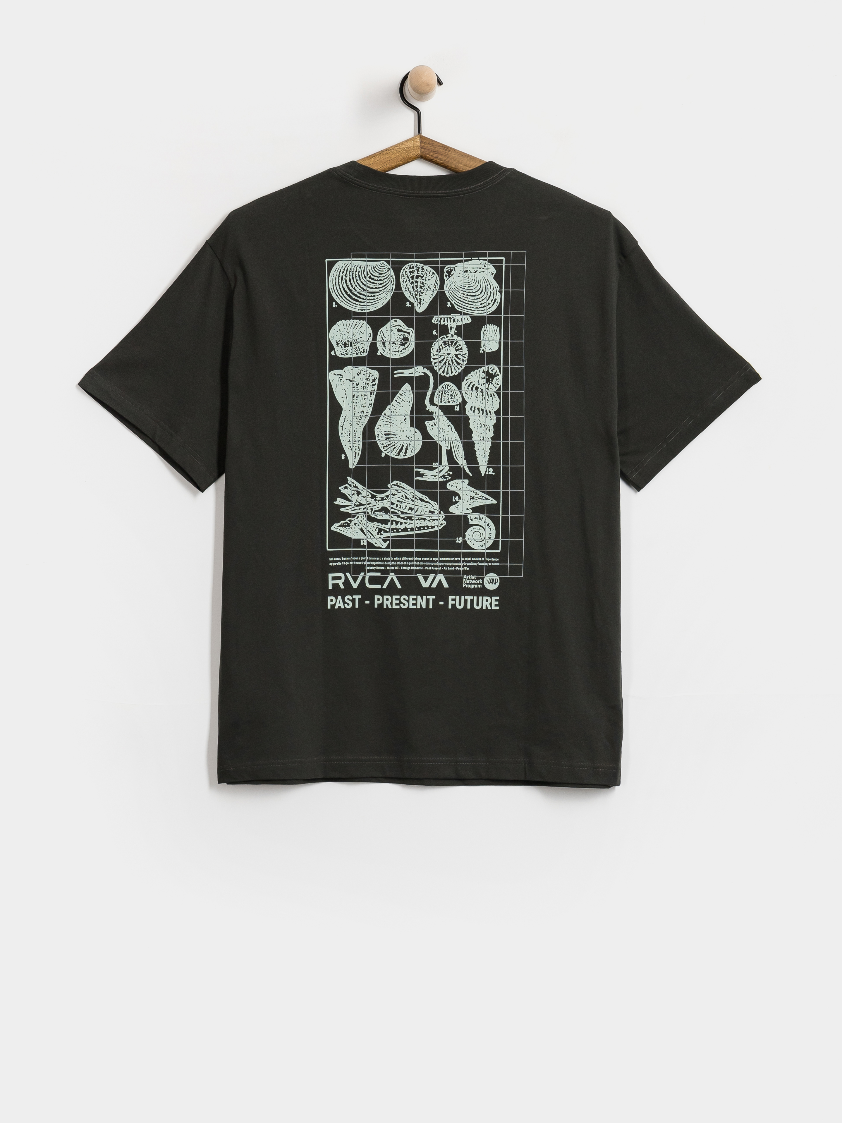 T-shirt RVCA Crustaceous (pirate black)