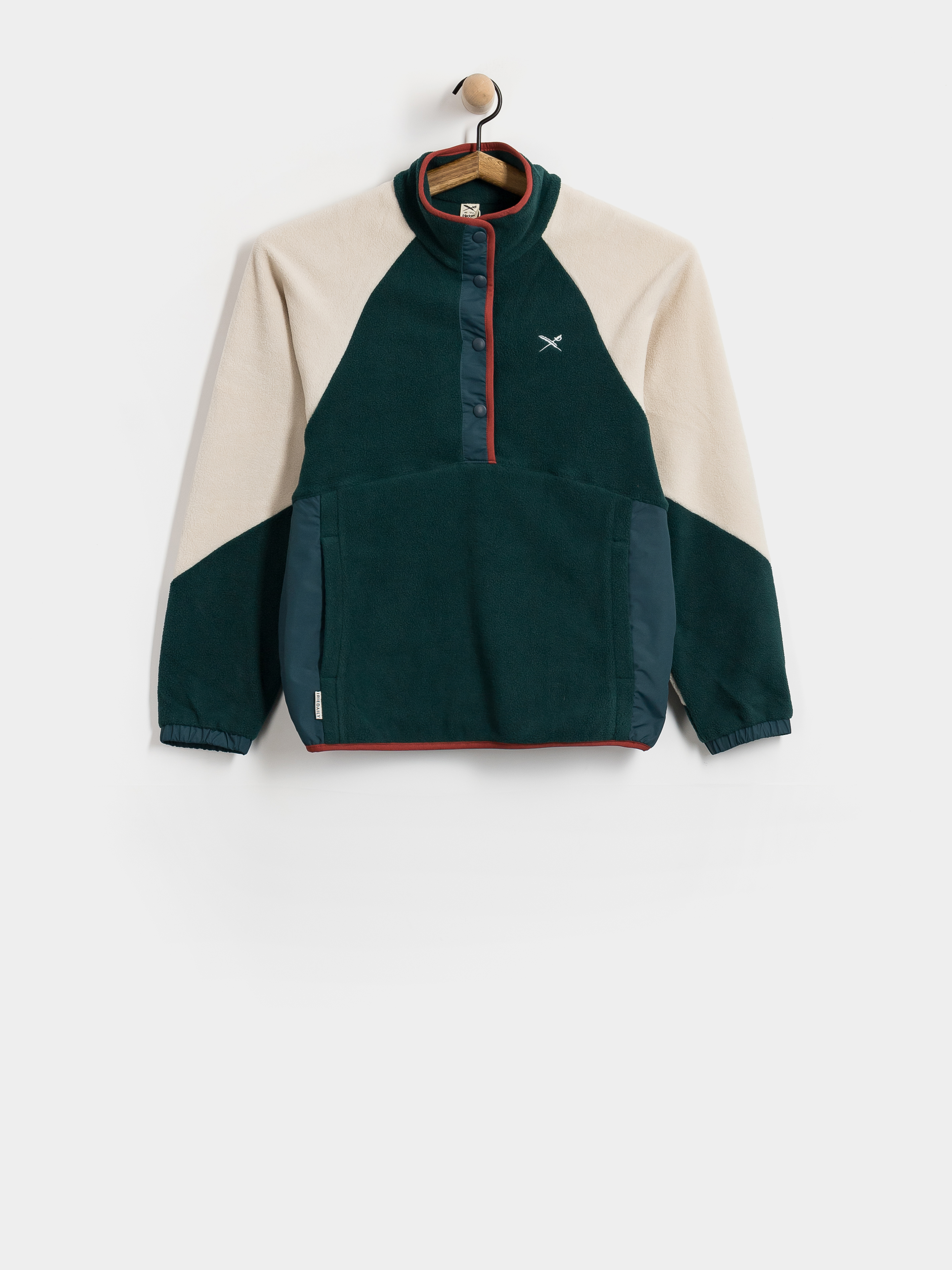 Damski Polar Iriedaily Holina Mix Troyer (dark teal)