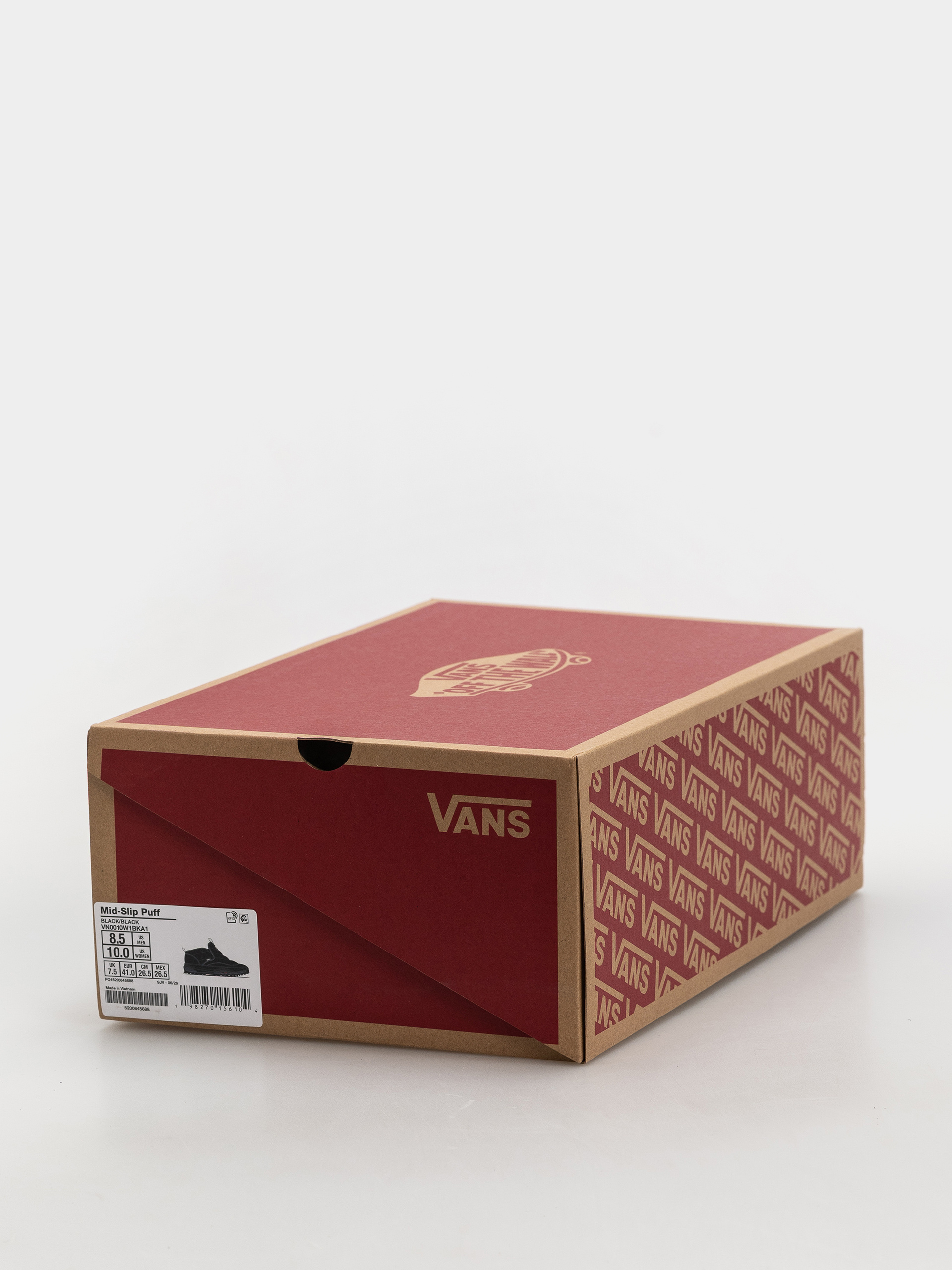 Buty Vans Mid Slip Puff (black/black)