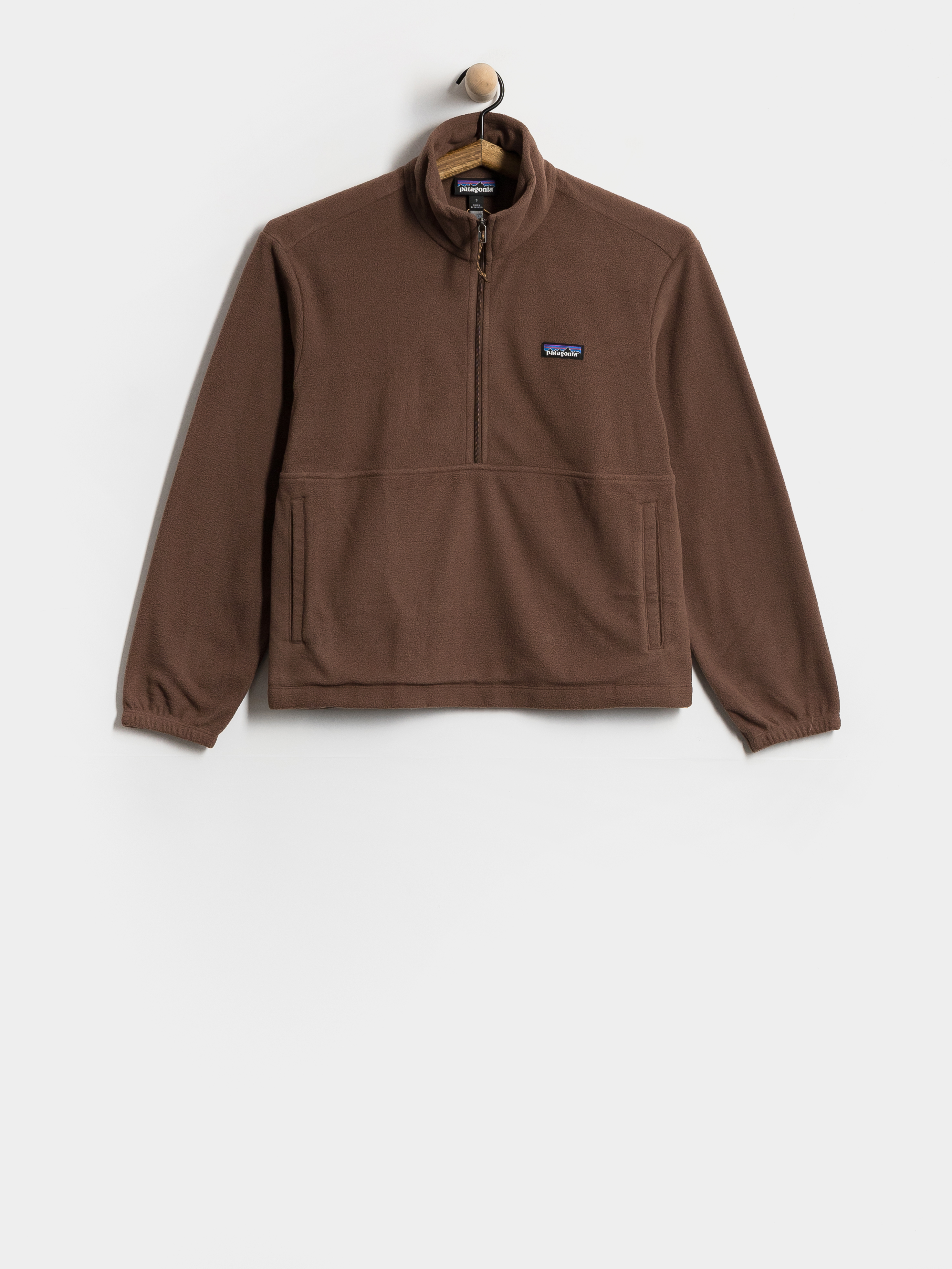 Damski Polar Patagonia Micro D 1/2 Zip (berm brown)