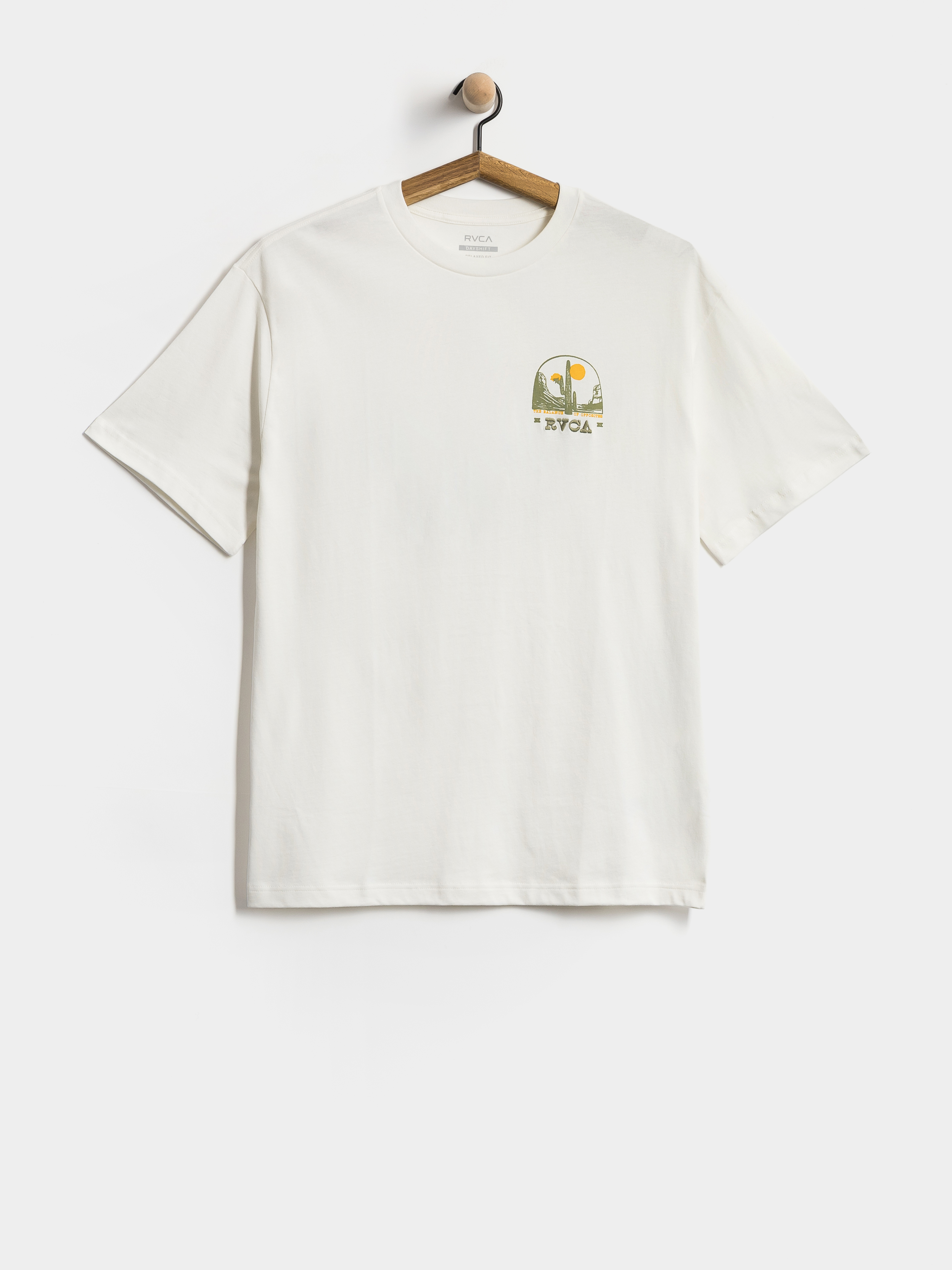 T-shirt RVCA Saguaro Canyon (antique white)