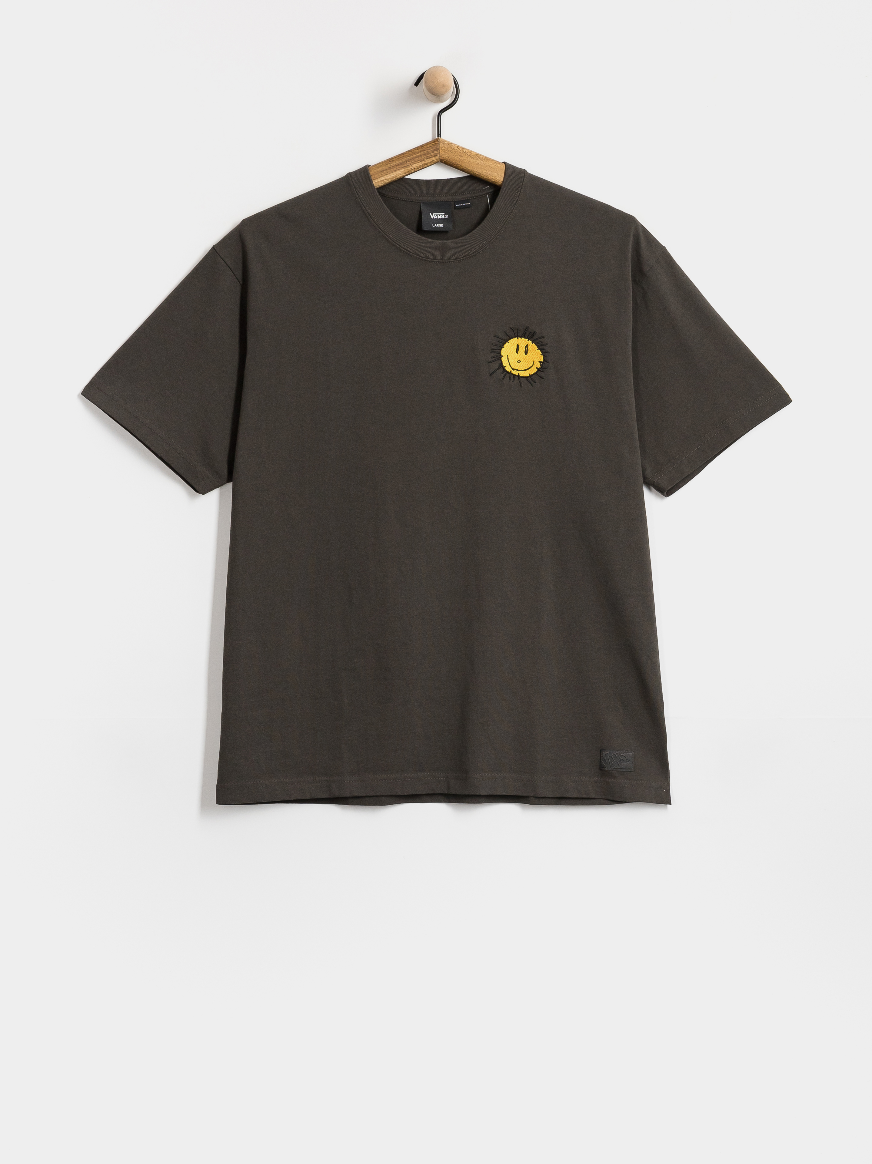 T-shirt Vans Checkerboard Behaviour (faded black)
