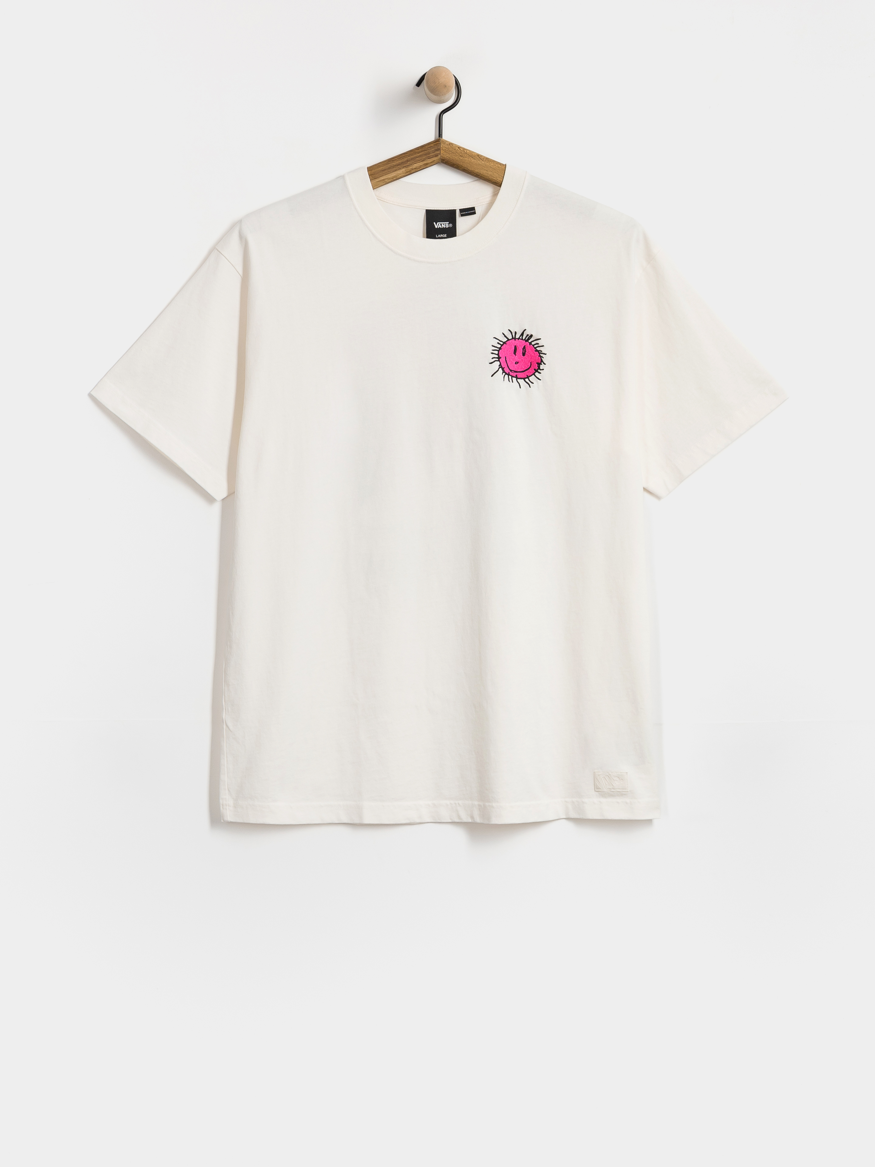 T-shirt Vans Checkerboard Behaviour (egret)