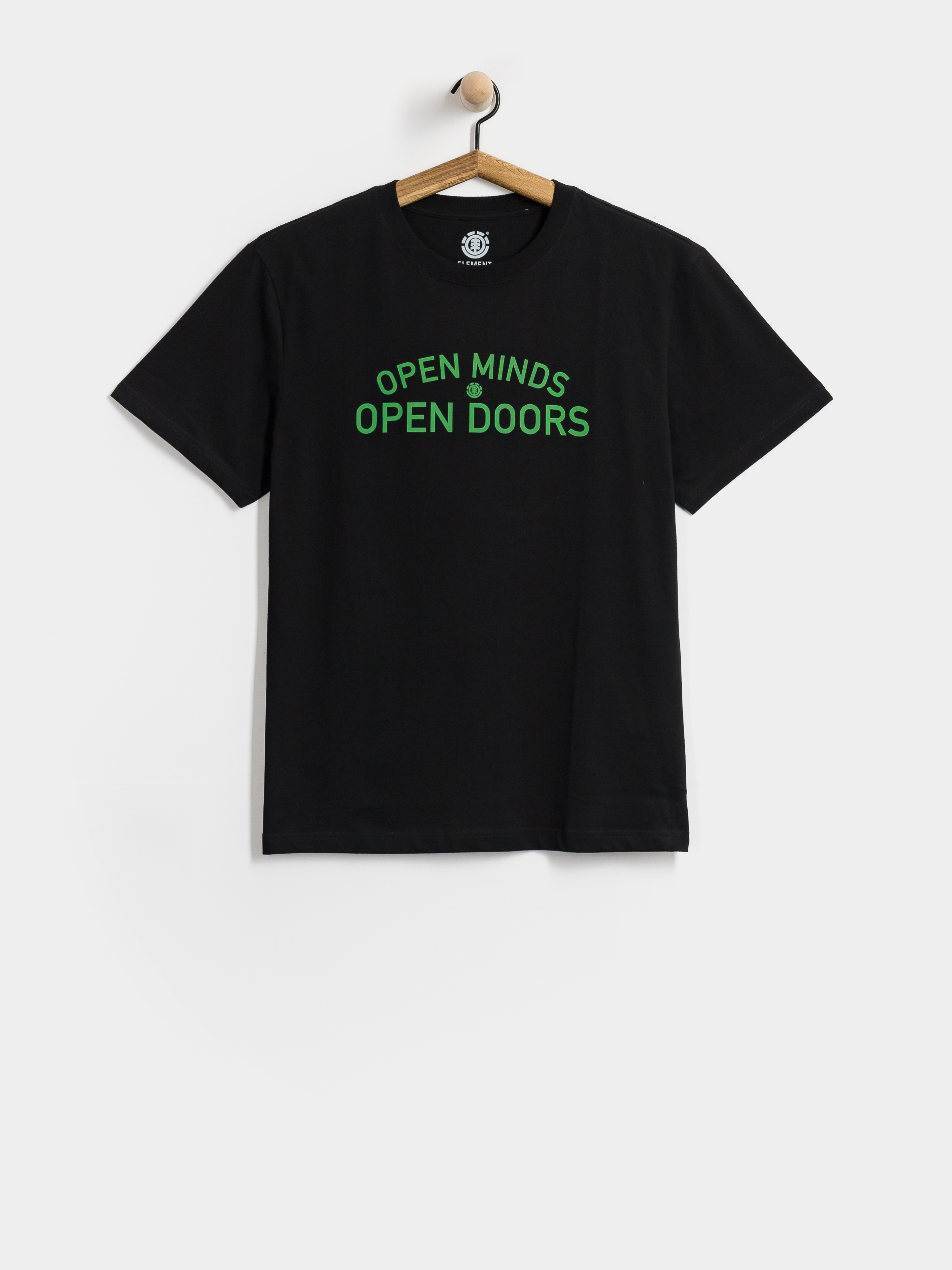 T-shirt Element Open Mind (flint black)