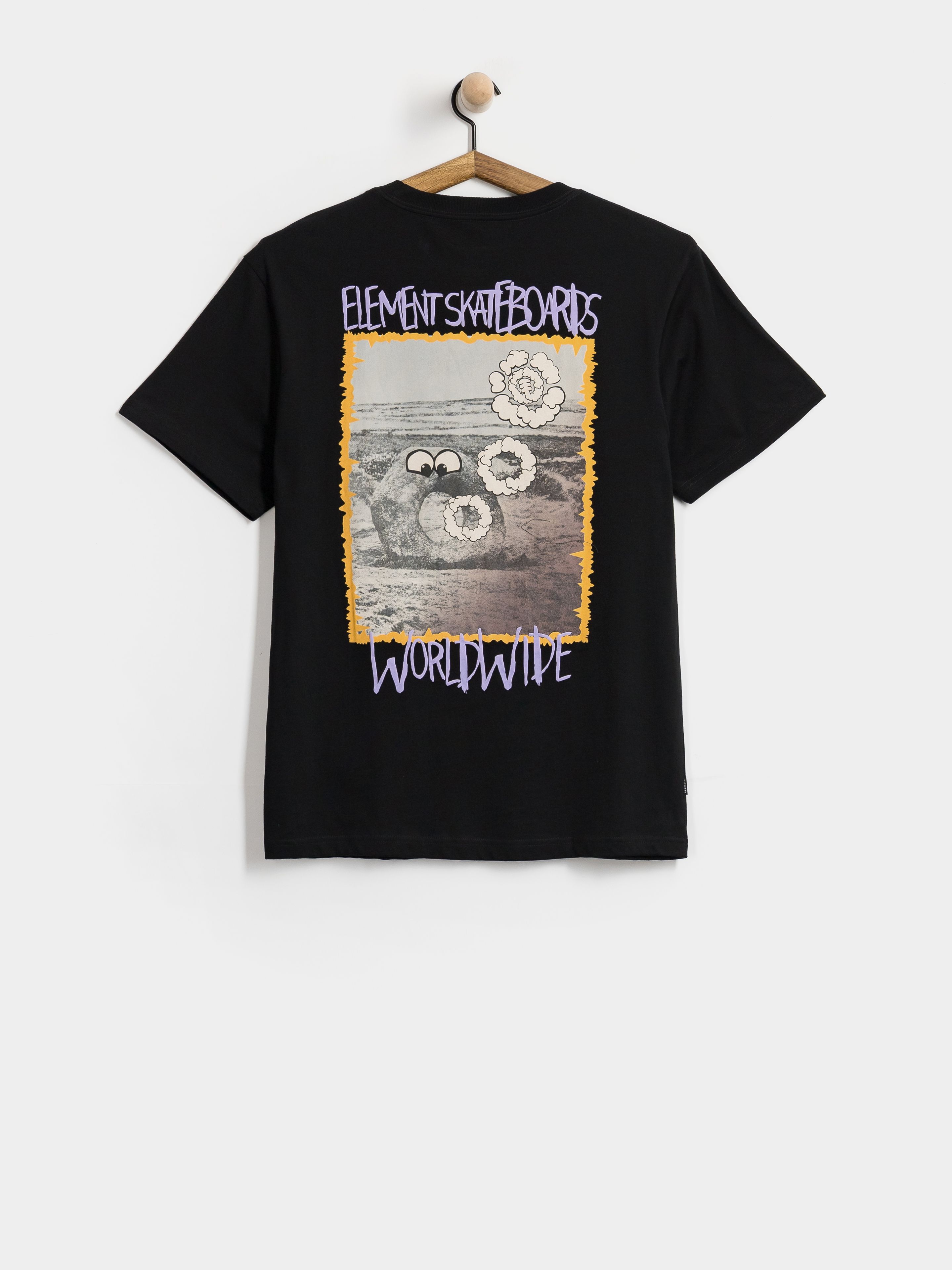 T-shirt Element Couching (flint black)