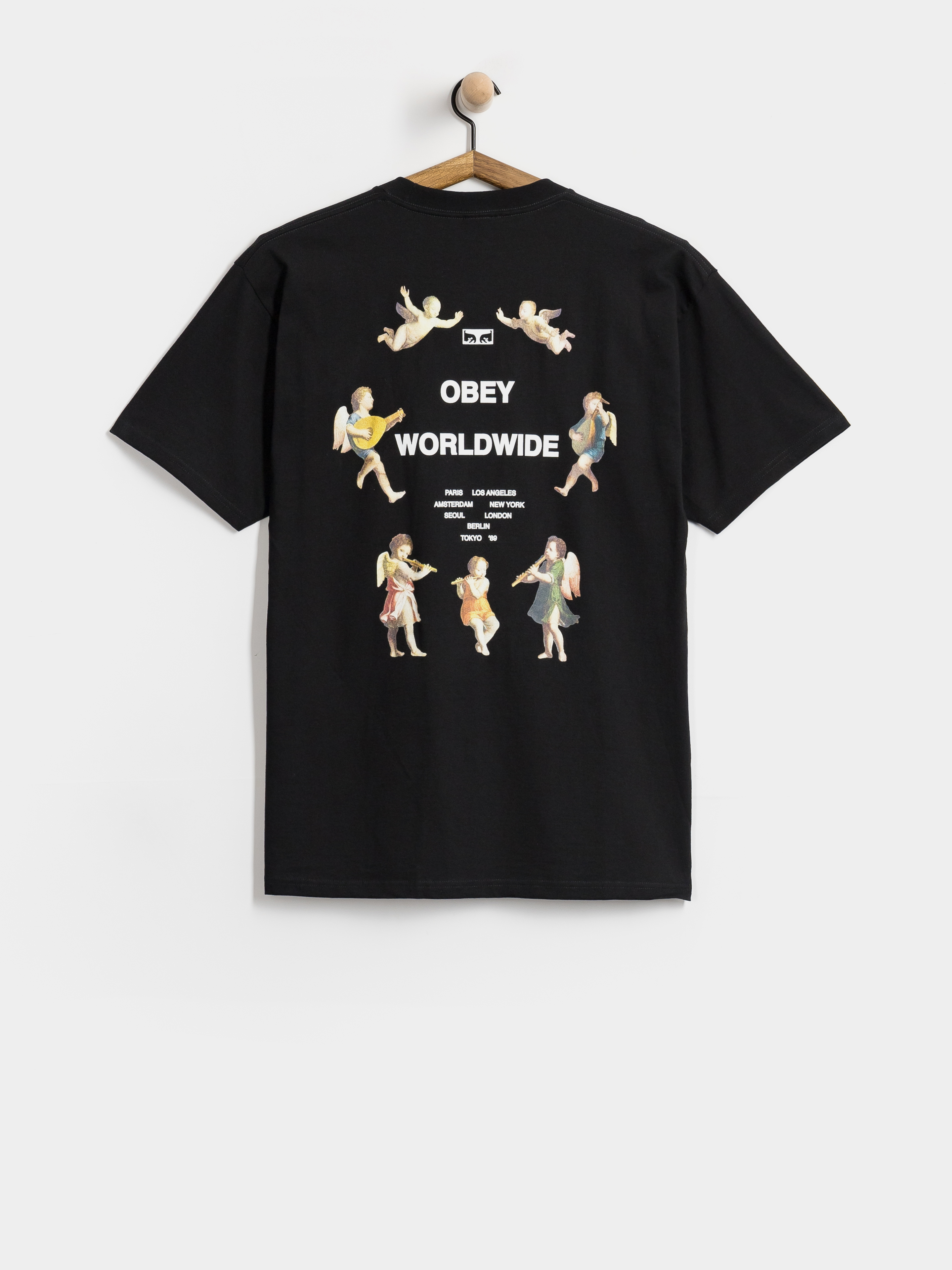T-shirt OBEY Angels Above (black)