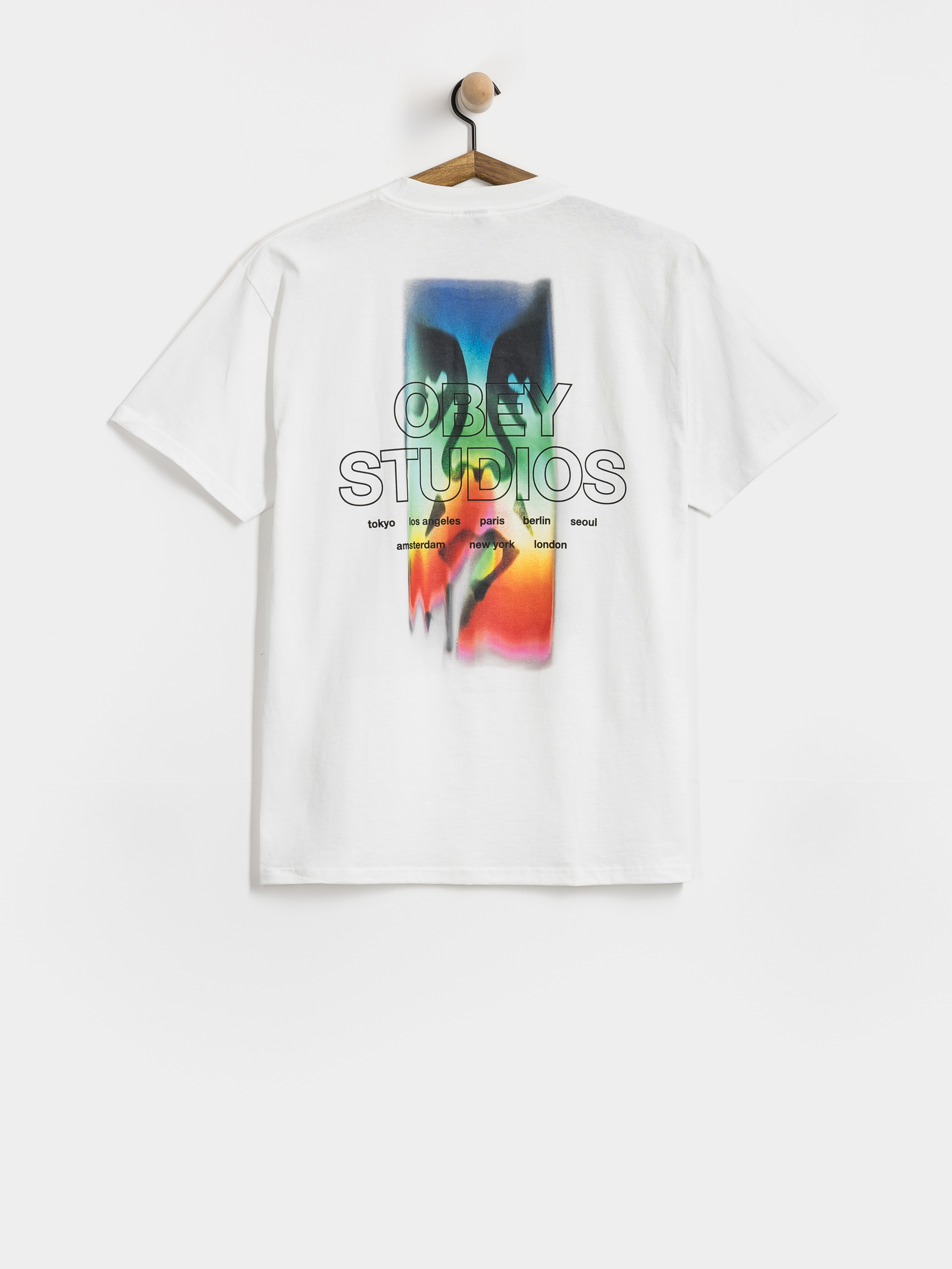 T-shirt OBEY Spectrum (white)