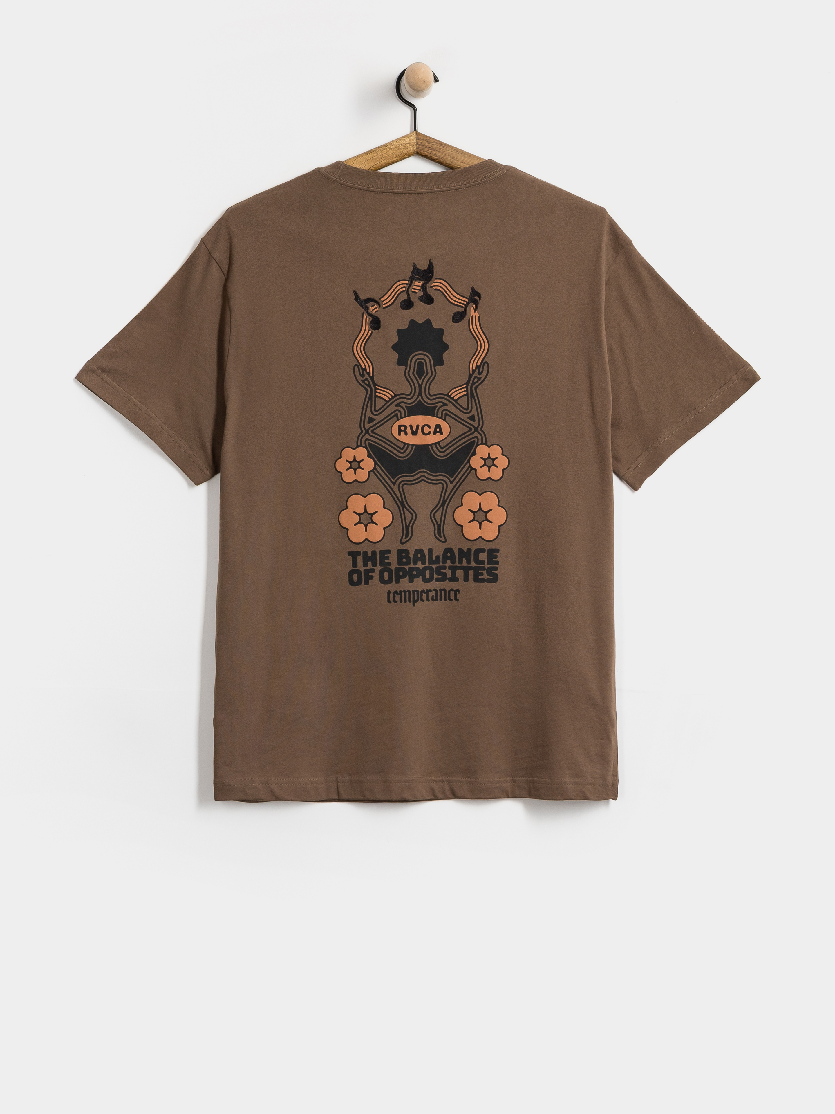 T-shirt RVCA The Temperance (wood)