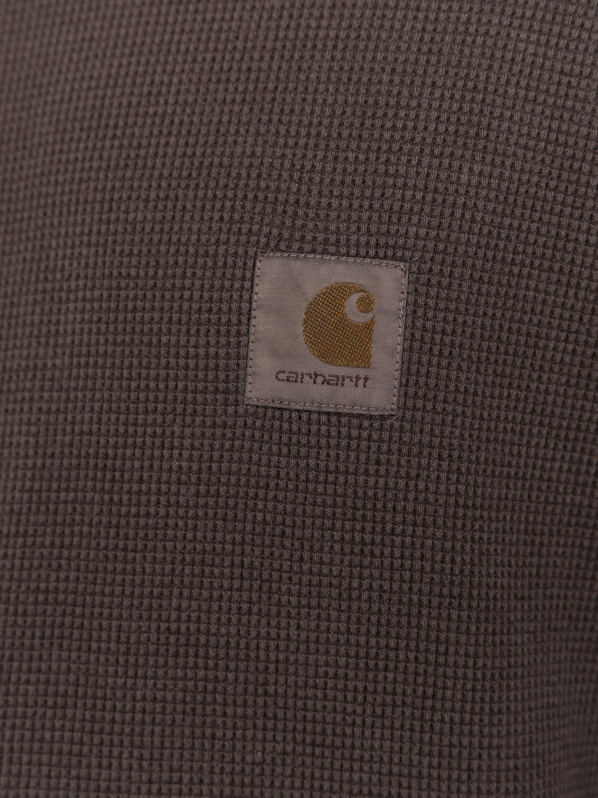 Longsleeve Carhartt WIP Vista Waffle (tobacco/garment dyed)