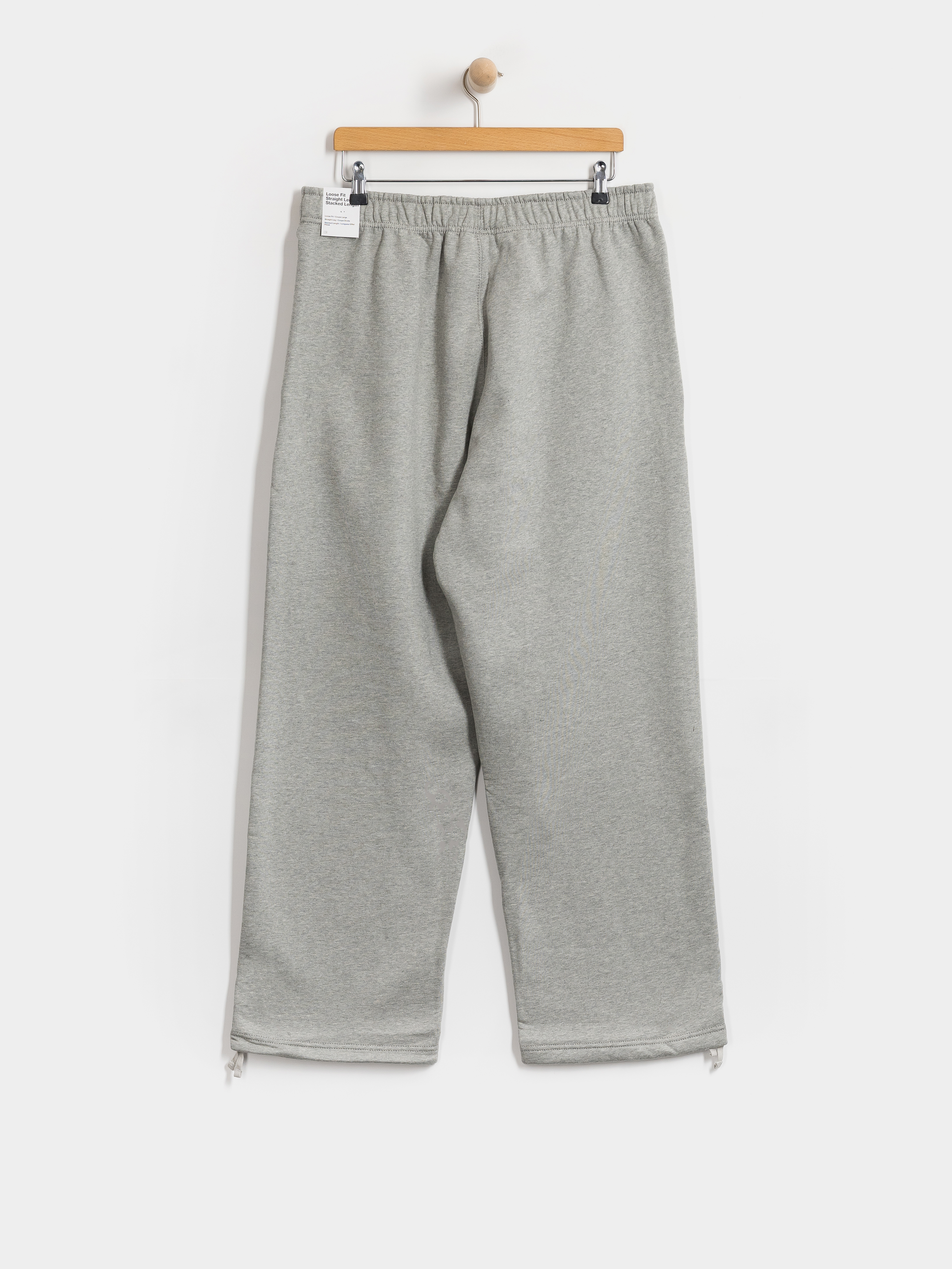 Spodnie Nike SB Solo Swoosh Loose (dk grey heather/lt smoke grey/white)