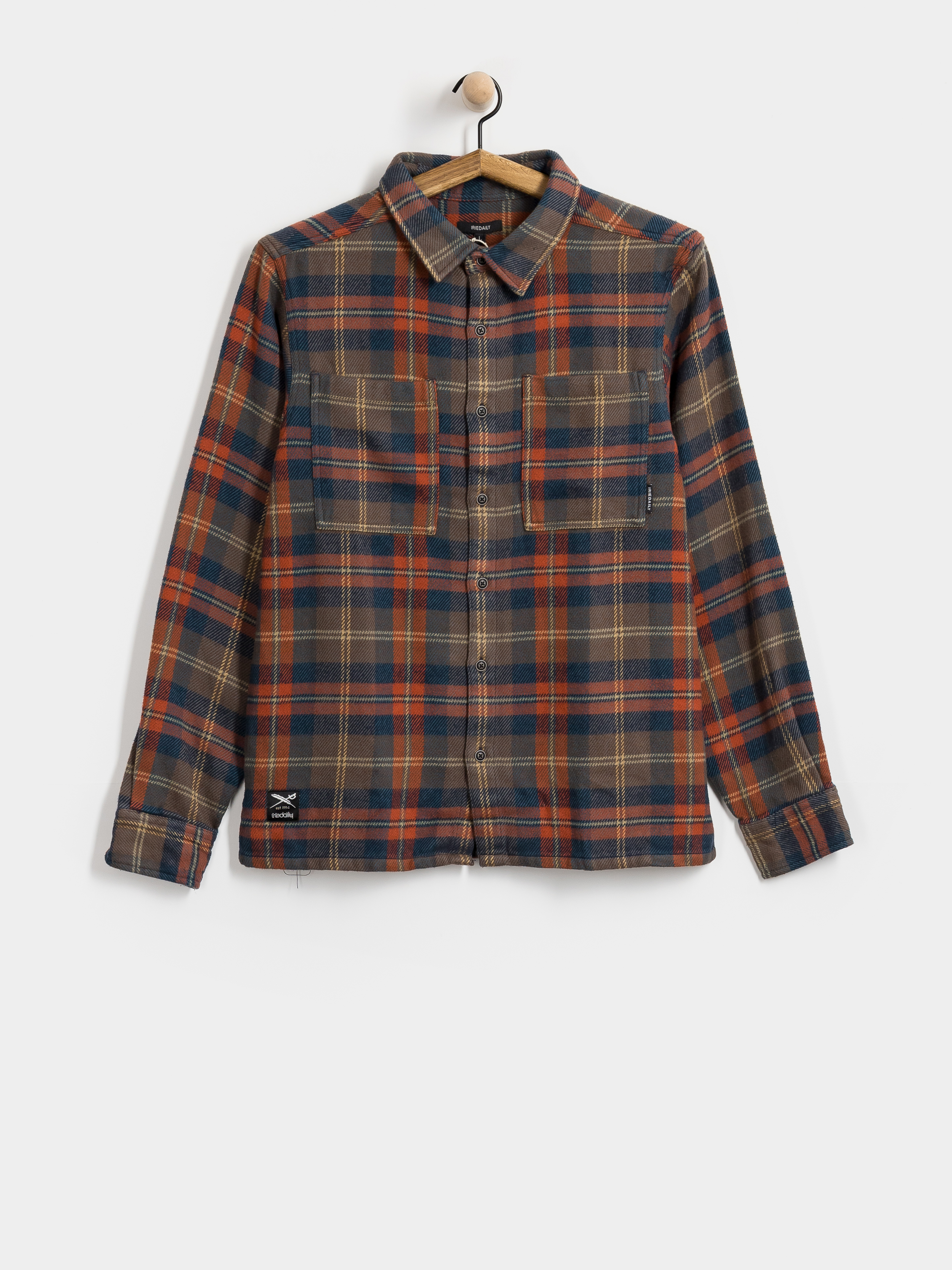 Koszula Iriedaily Chillax Lumber (navy)