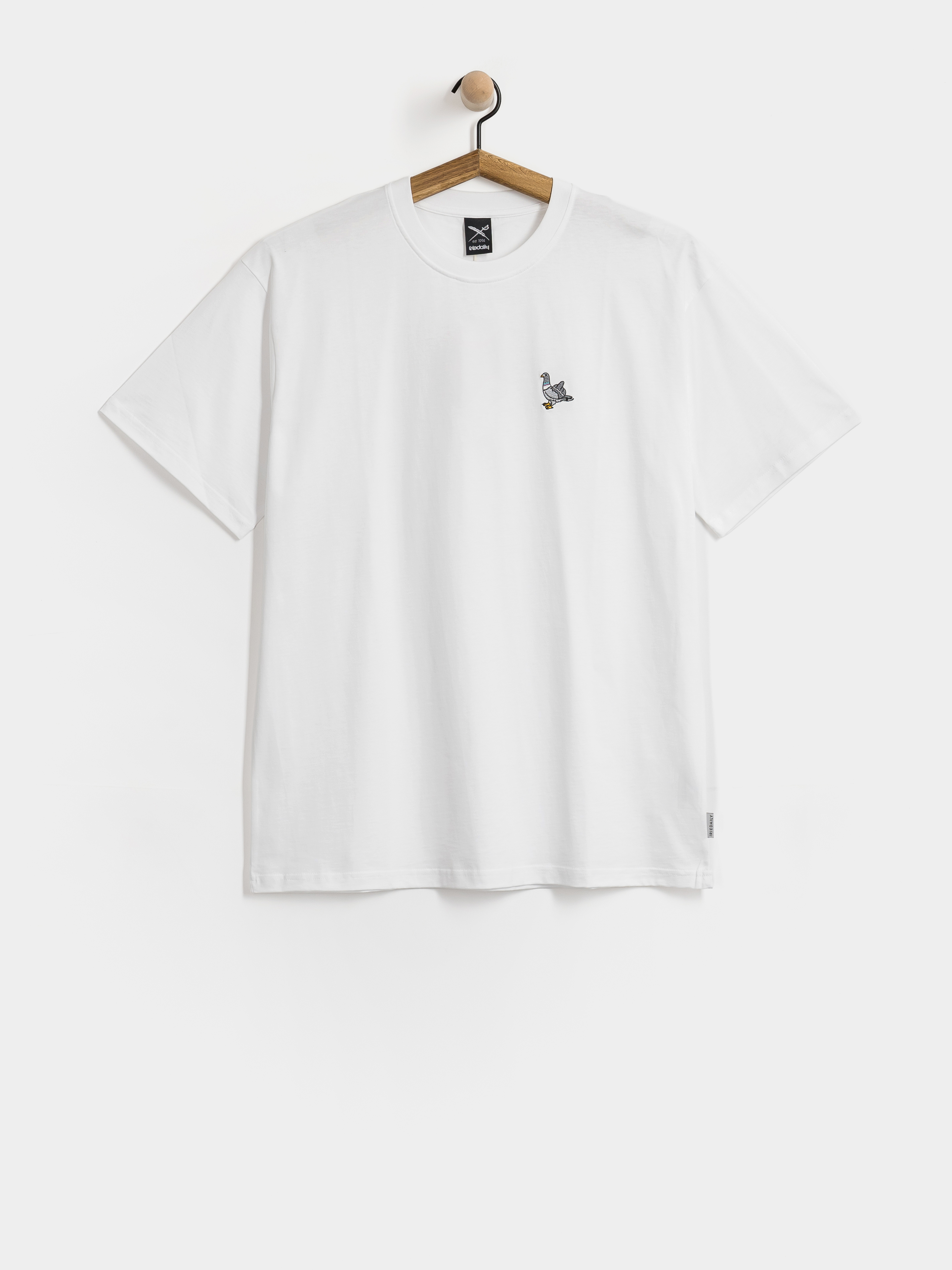 T-shirt Iriedaily Pigeon Finger (white)