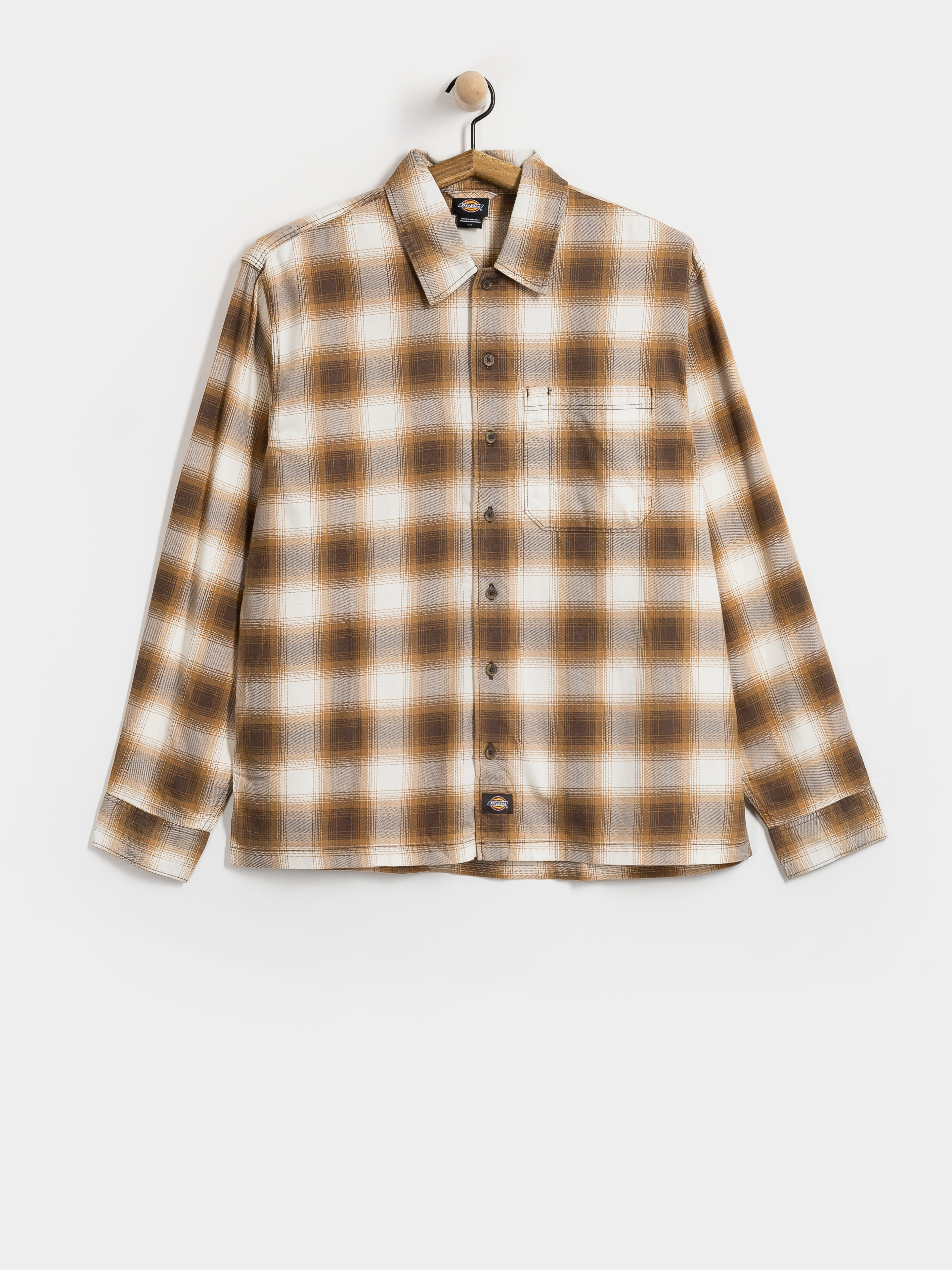 Koszula Dickies Gulfport Flannel (chocolate brown)