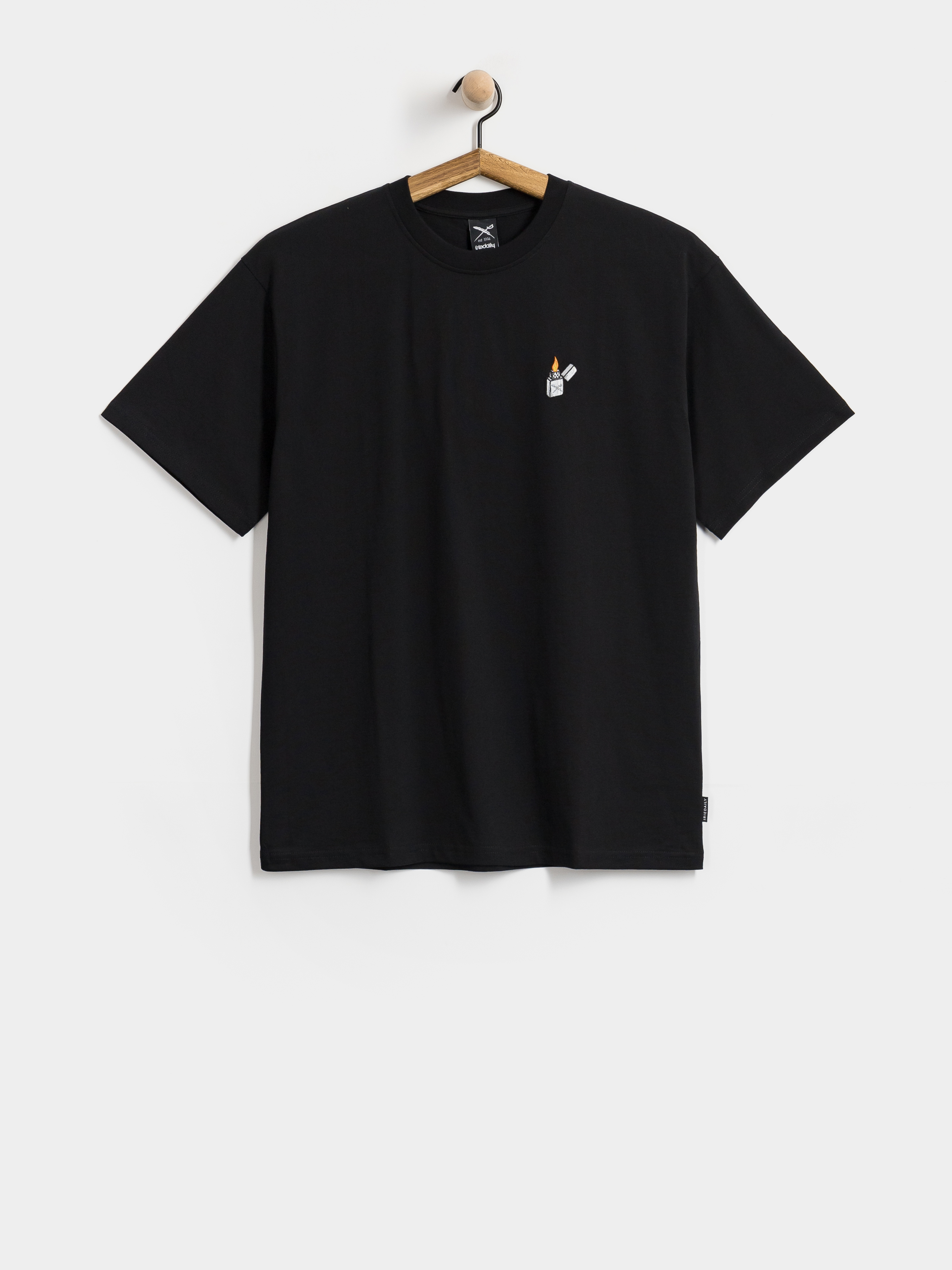 T-shirt Iriedaily Zippo Flag (black)
