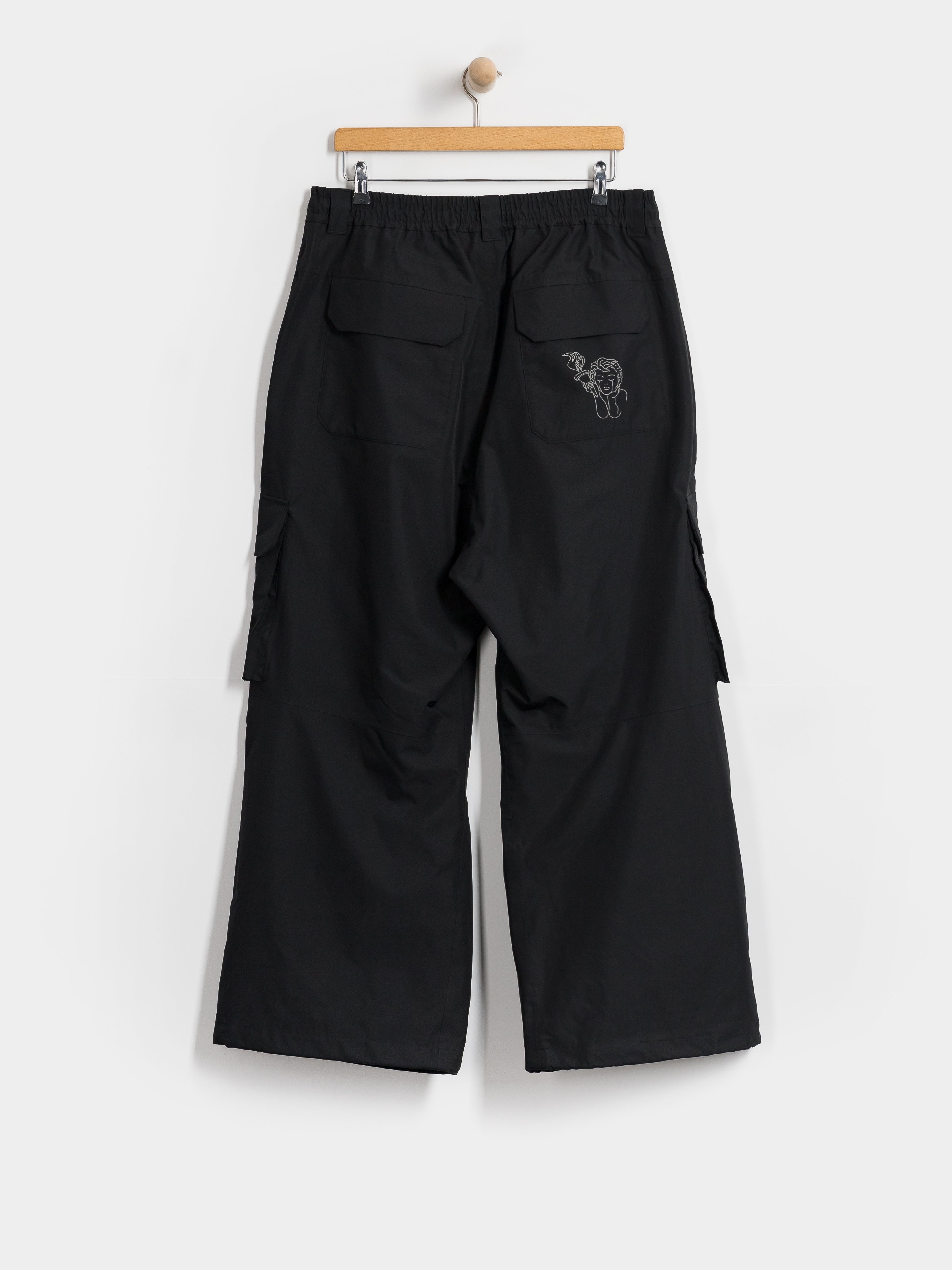 Męskie Spodnie snowboardowe Beyond Medals Park Cargo 2L (black)