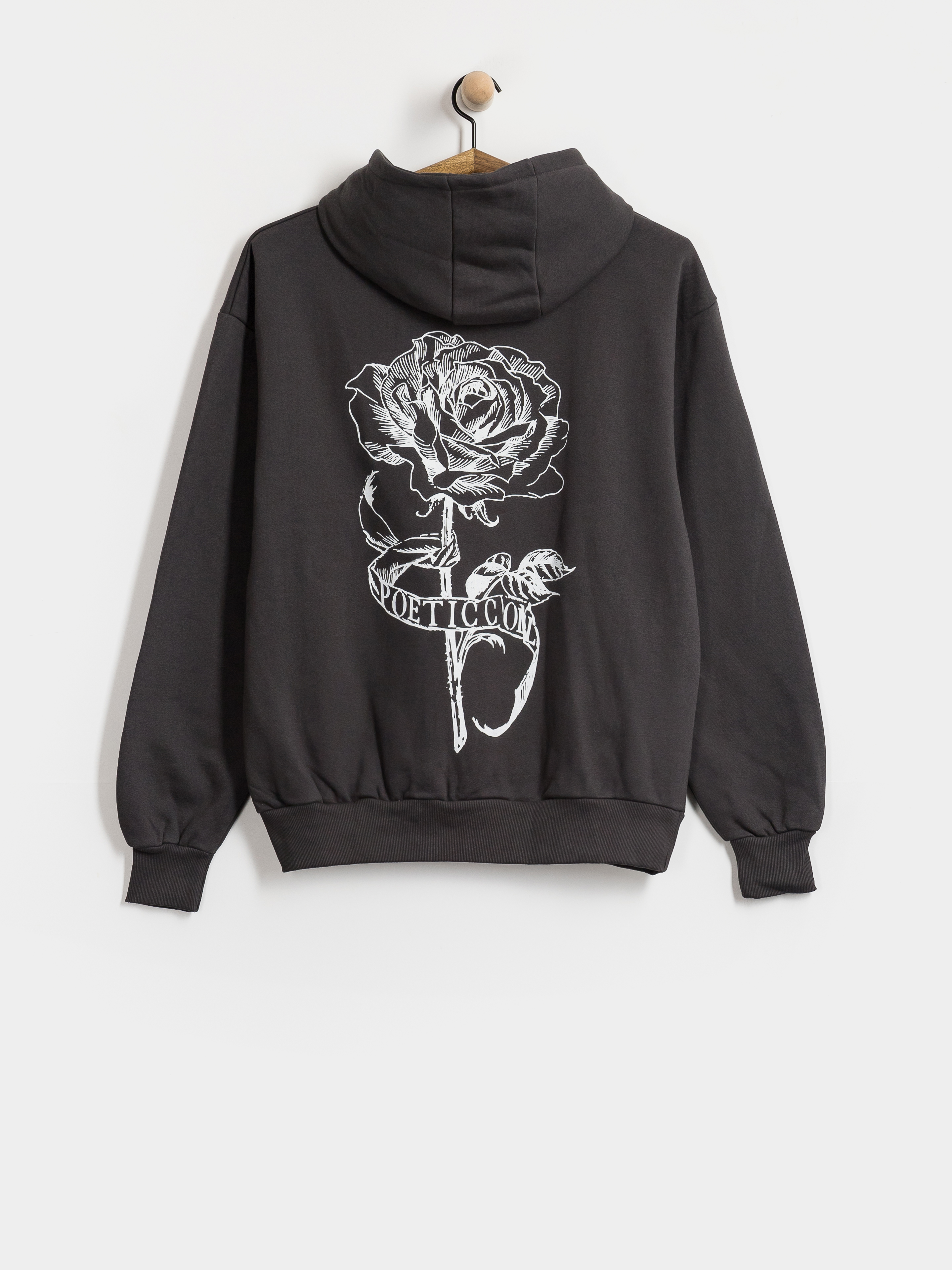 Bluza z kapturem Poetic Collective Thinking About You HD (iron grey)