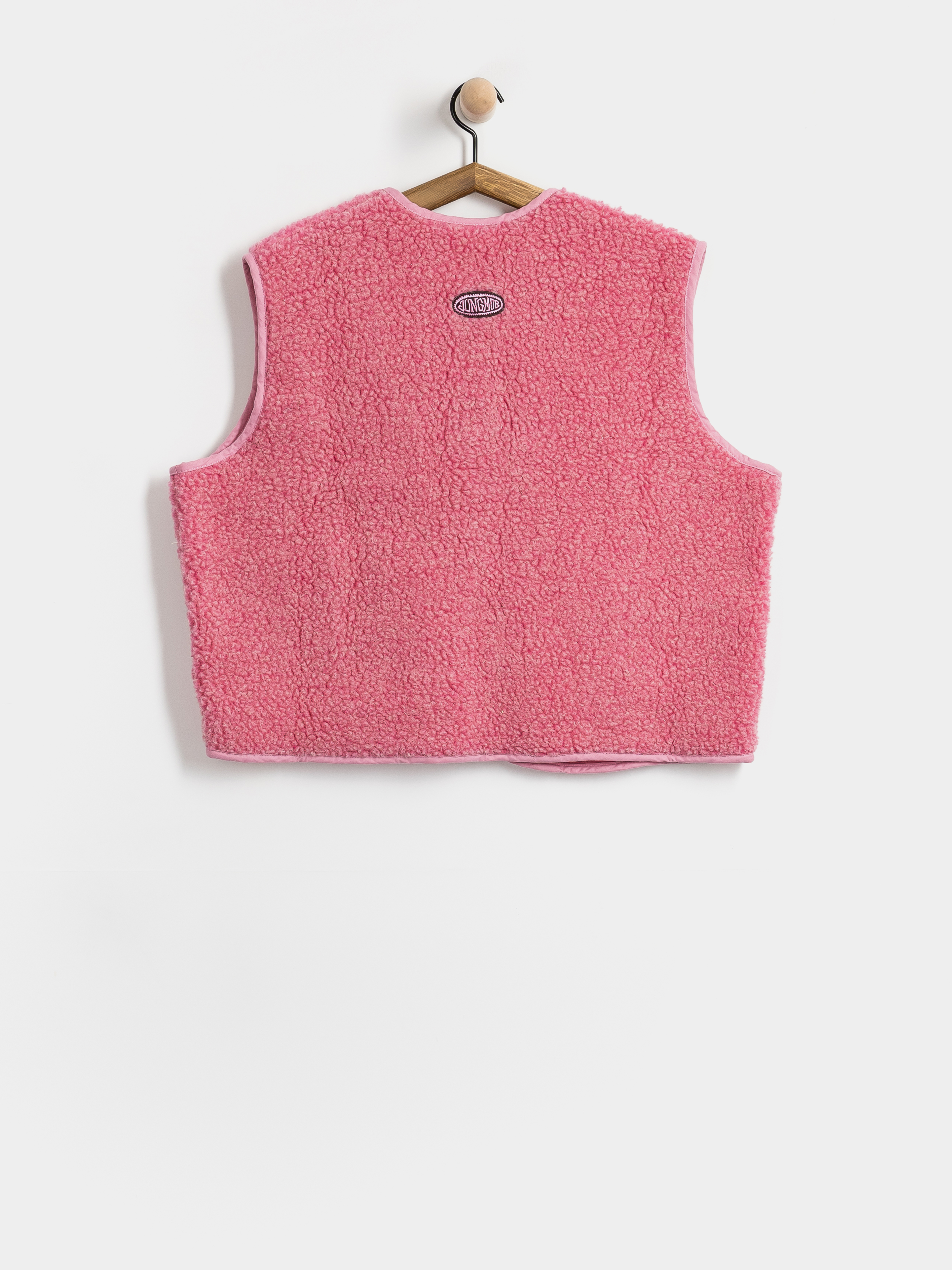 Kamizelka Jungmob Merino Boxy Wmn (pink)