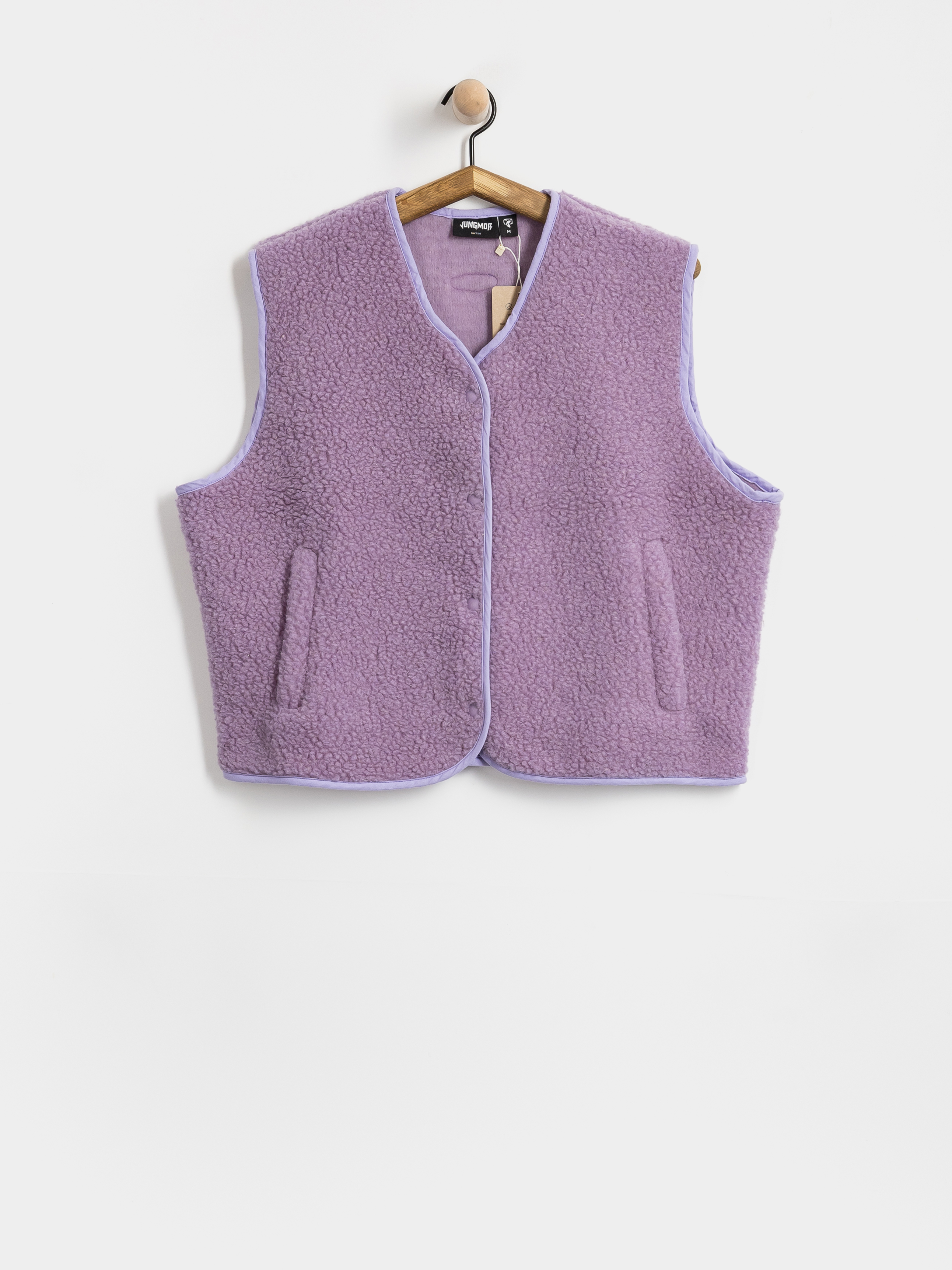 Kamizelka Jungmob Merino Boxy Wmn (lila)