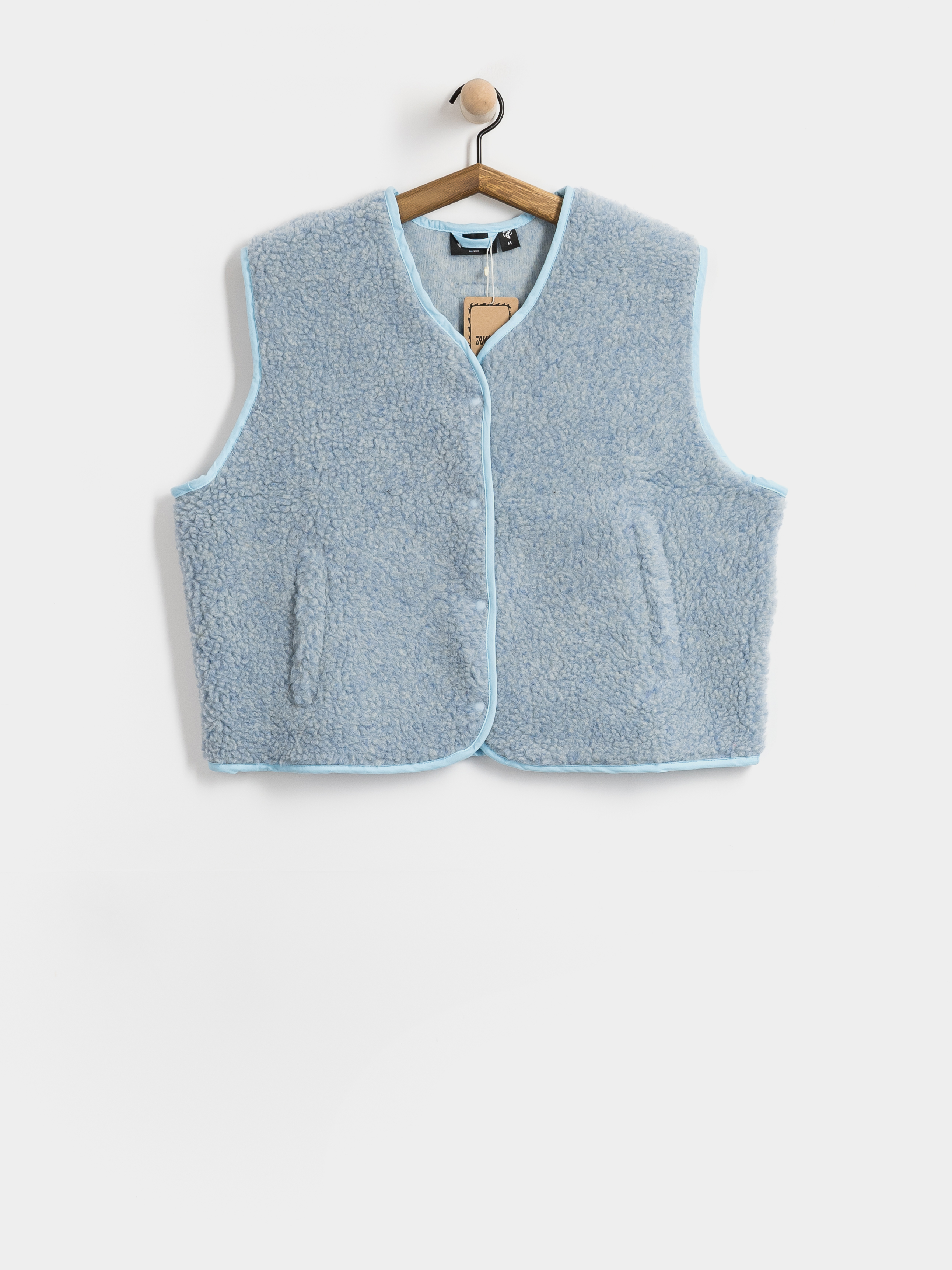 Kamizelka Jungmob Merino Boxy Wmn (cloudy mist)