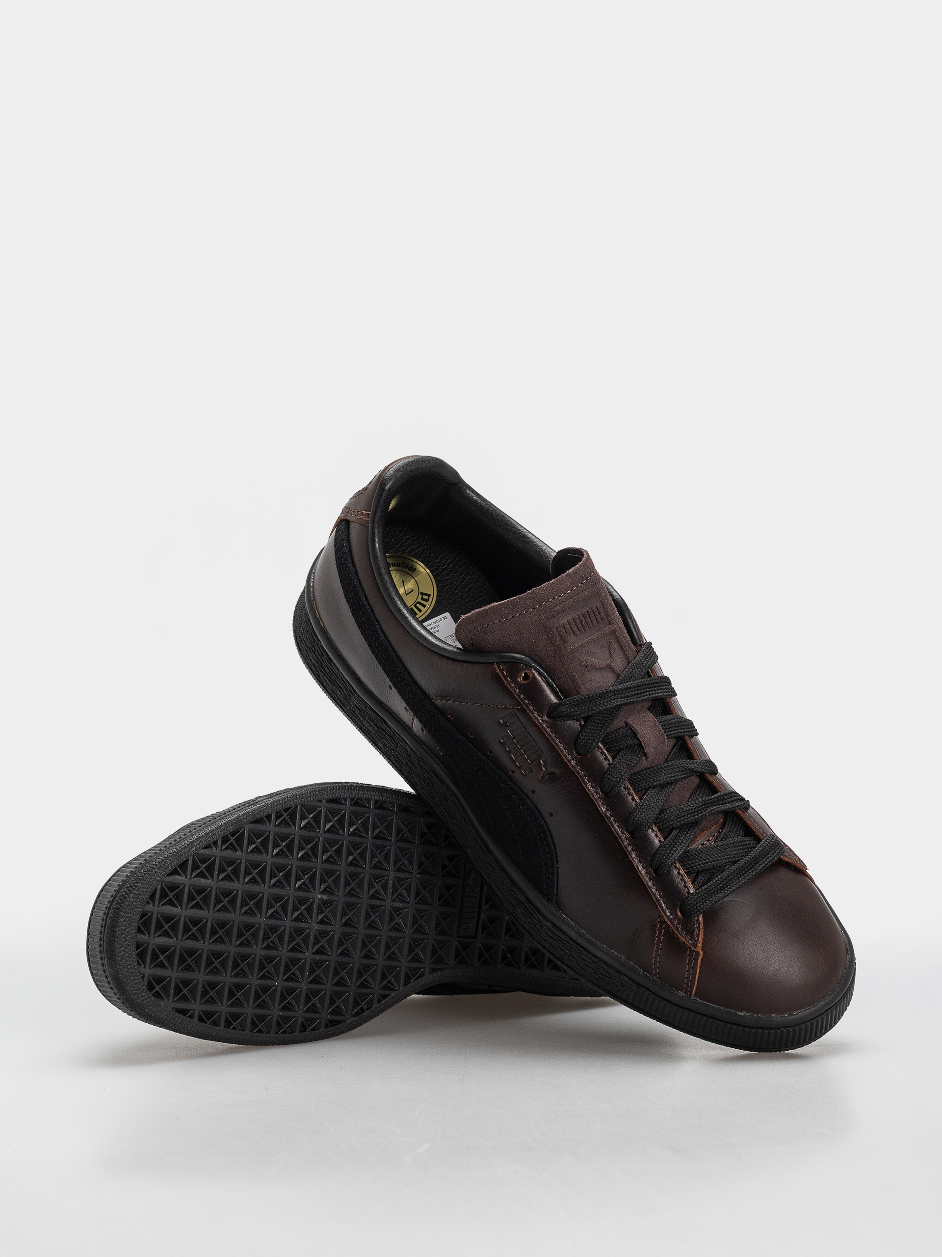 Buty Puma Suede Dressed (leather brown/puma black)