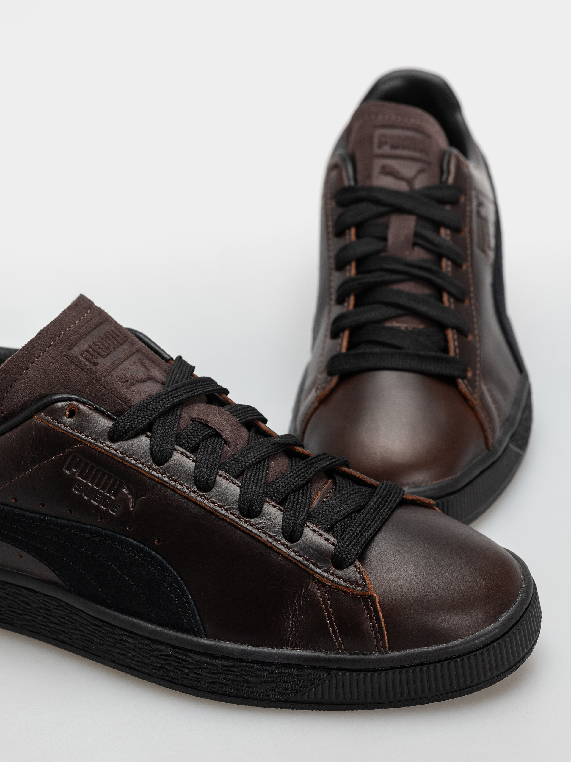 Buty Puma Suede Dressed (leather brown/puma black)