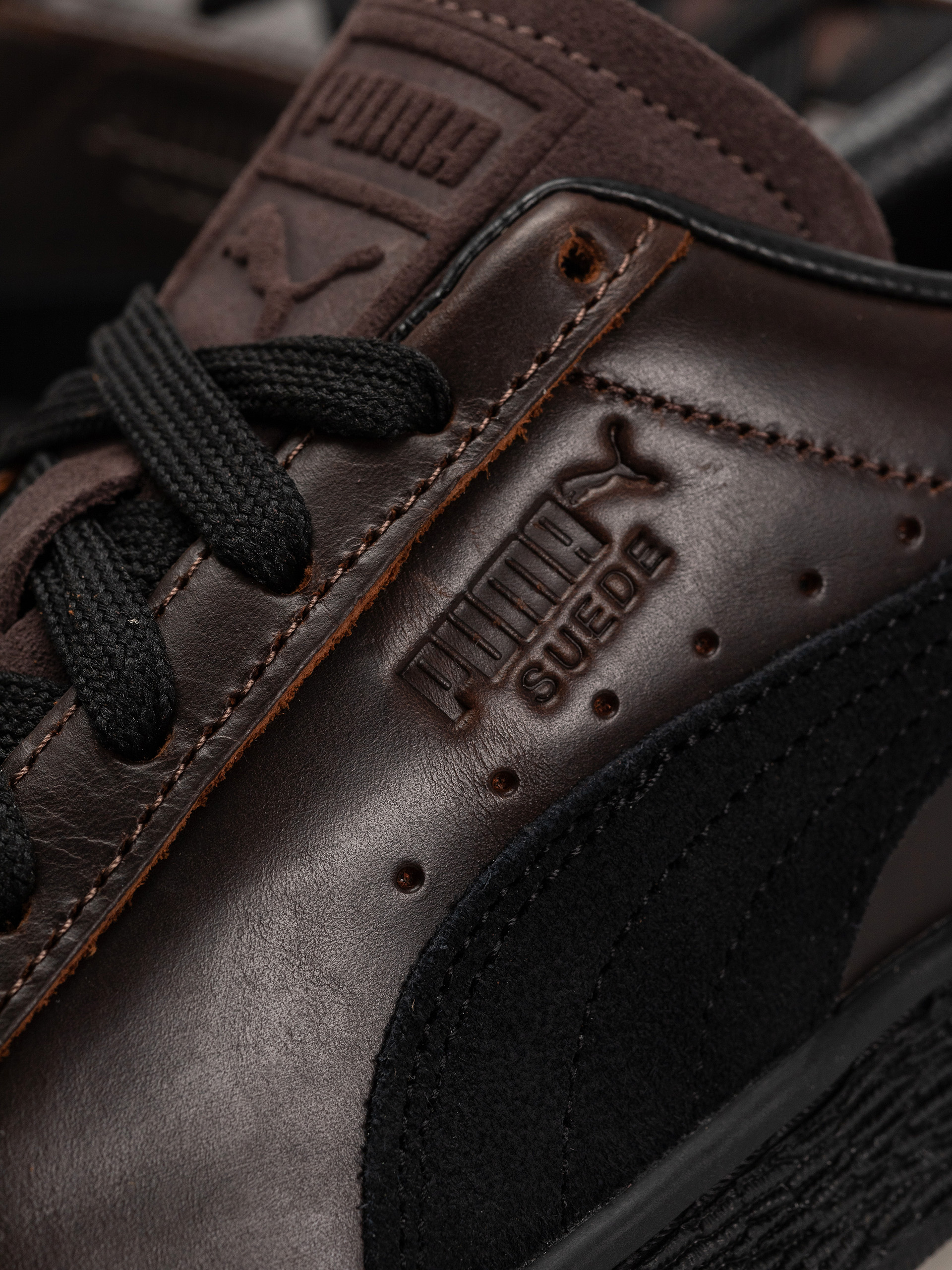Buty Puma Suede Dressed (leather brown/puma black)