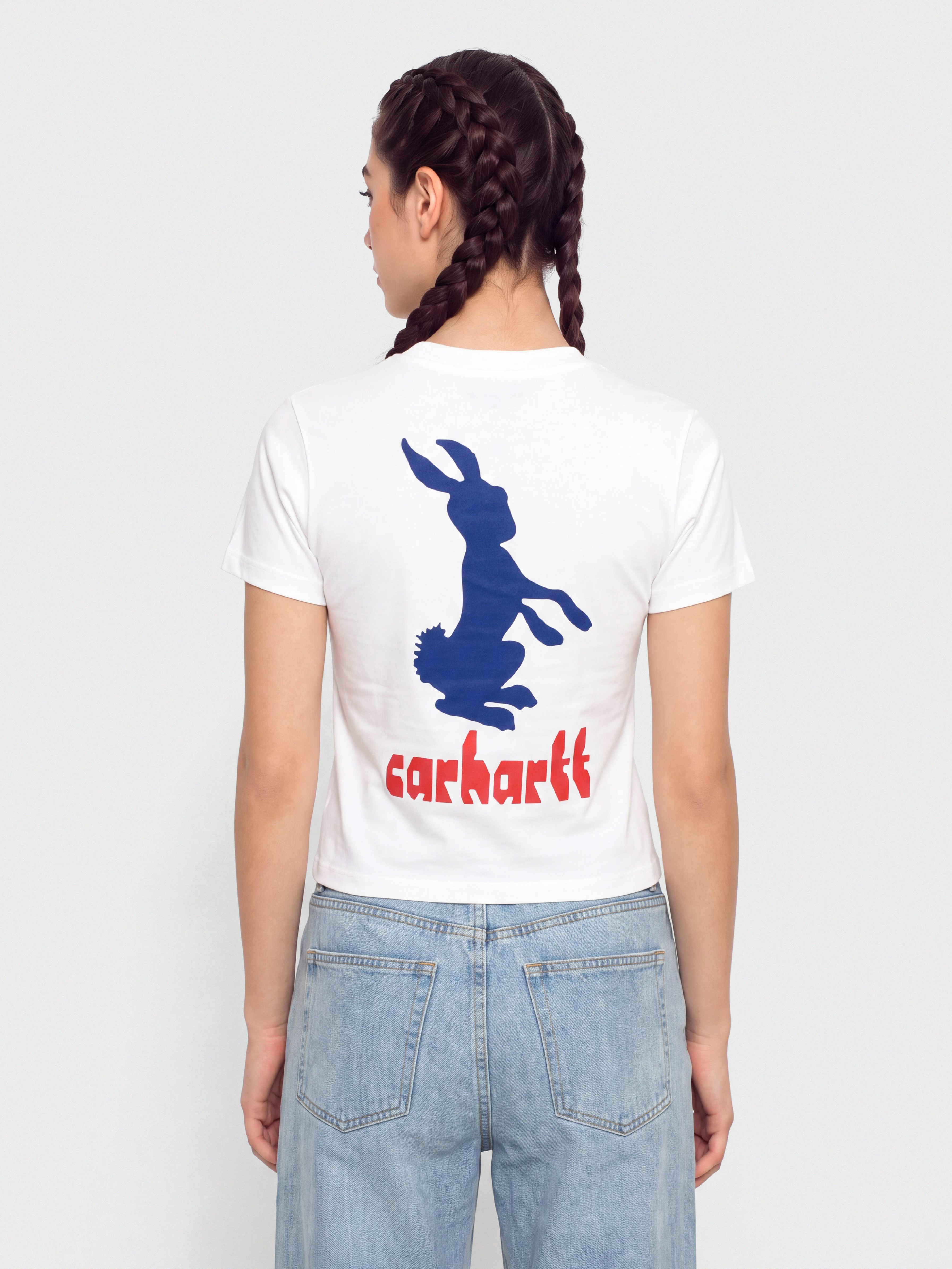 T-shirt Carhartt WIP Framework Wmn (white)