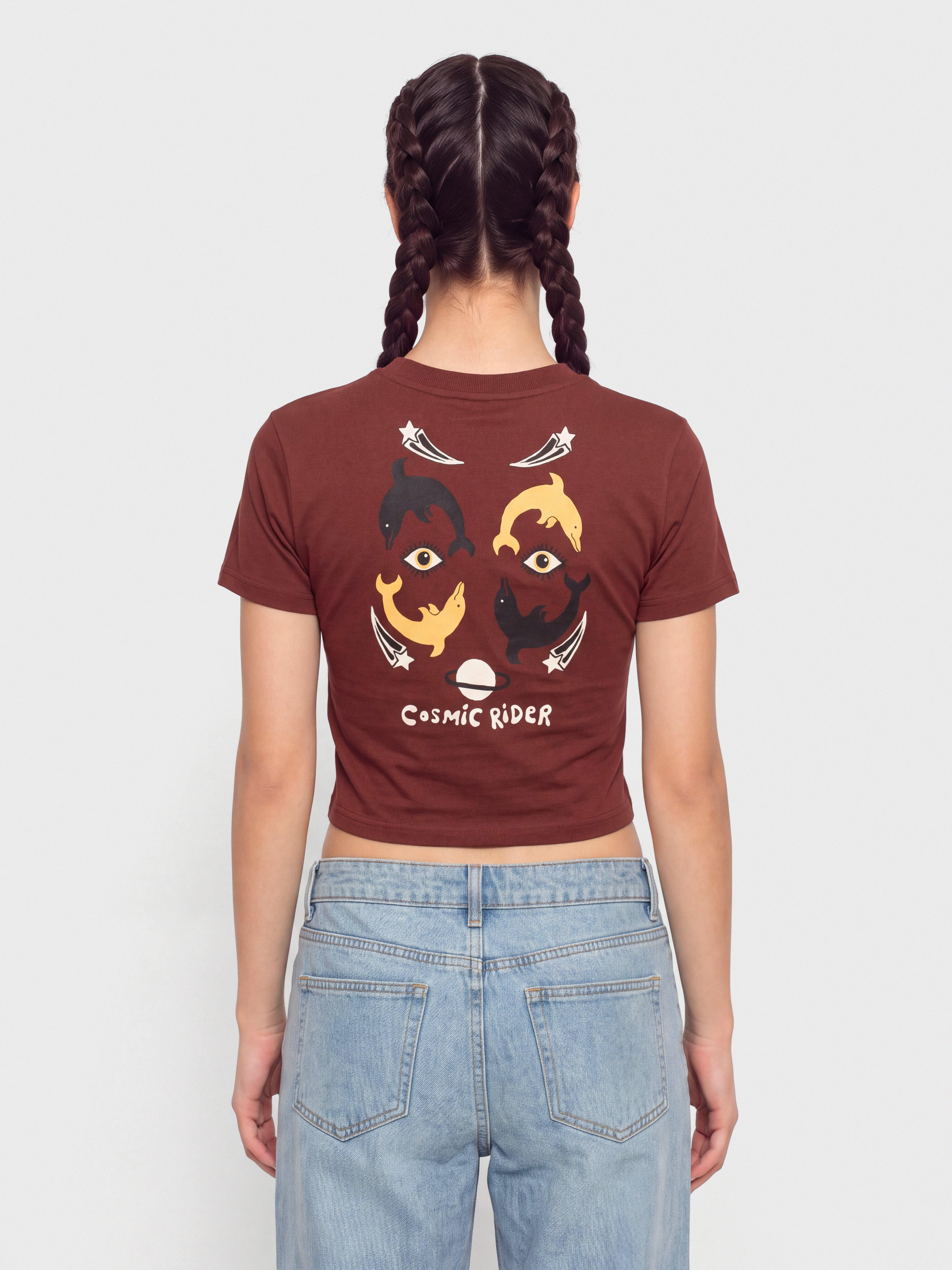 T-shirt Volcom Fa Ozzy 2 Wmn (brick)