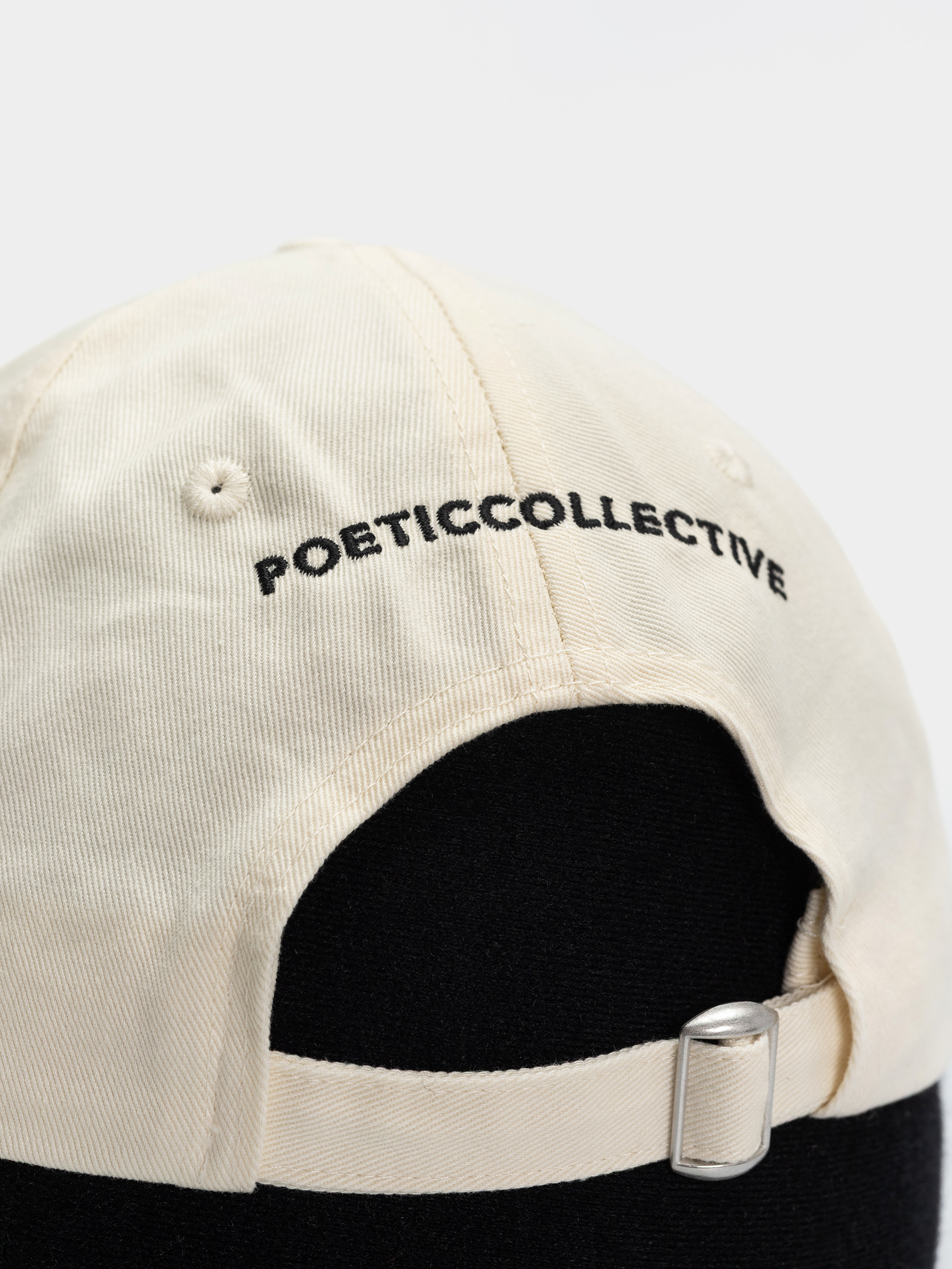 Czapka z daszkiem Poetic Collective Art (beige/black)