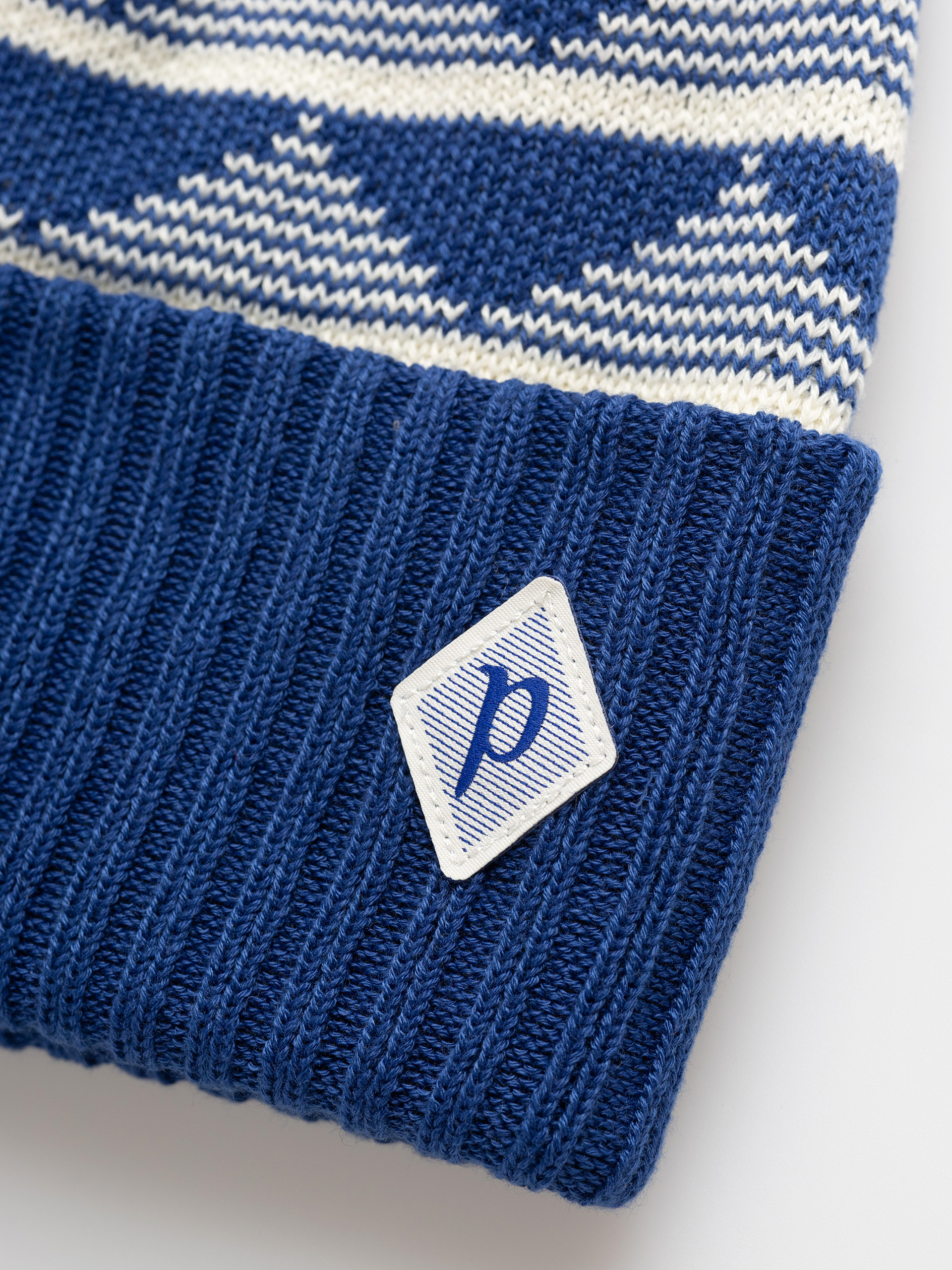 Czapka zimowa Patagonia Powder Town (hut tripper stripe birch white)