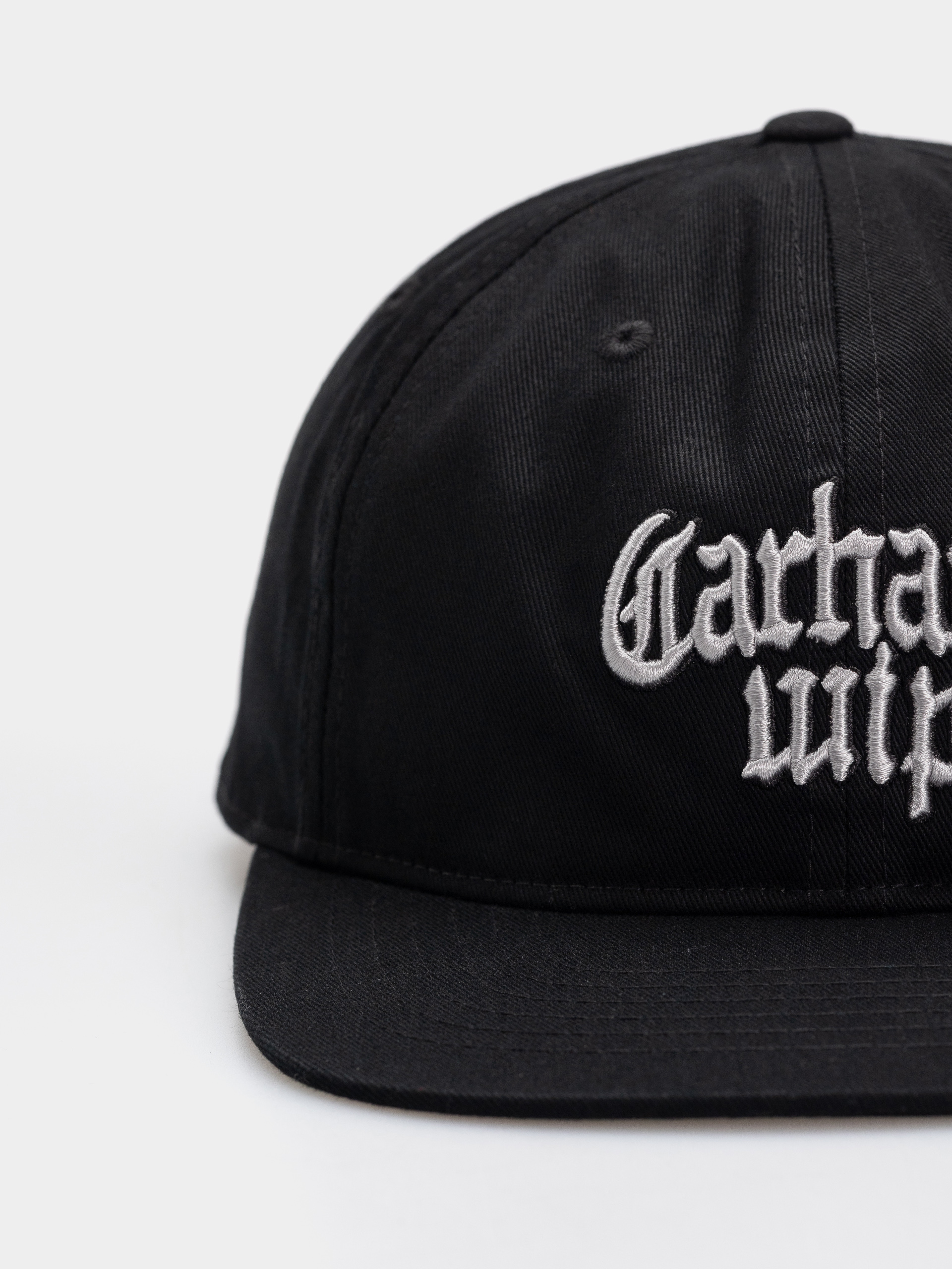 Czapka z daszkiem Carhartt WIP Blackletter (black)