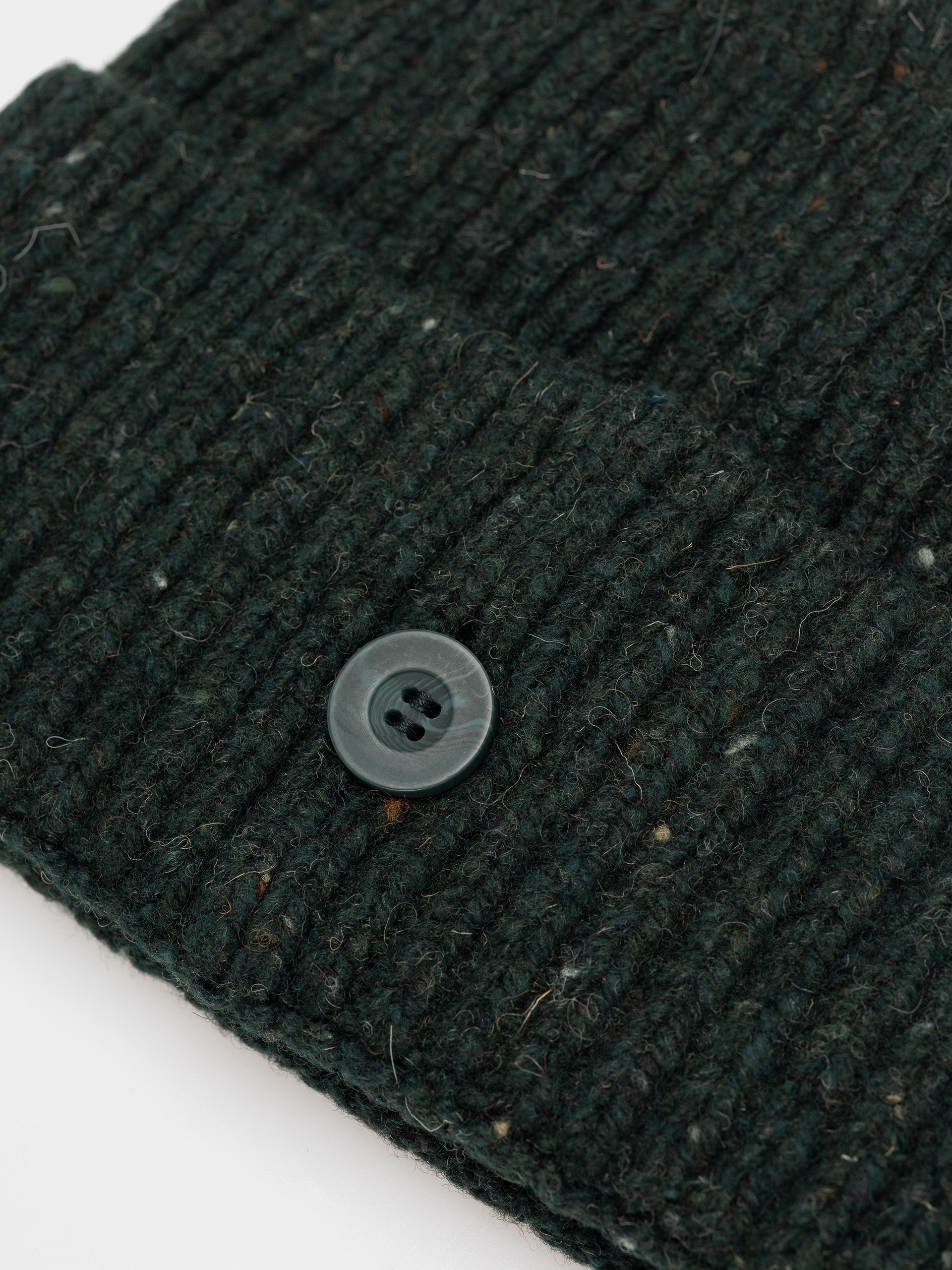 Czapka zimowa Carhartt WIP Anglistic (speckled dark scarab)