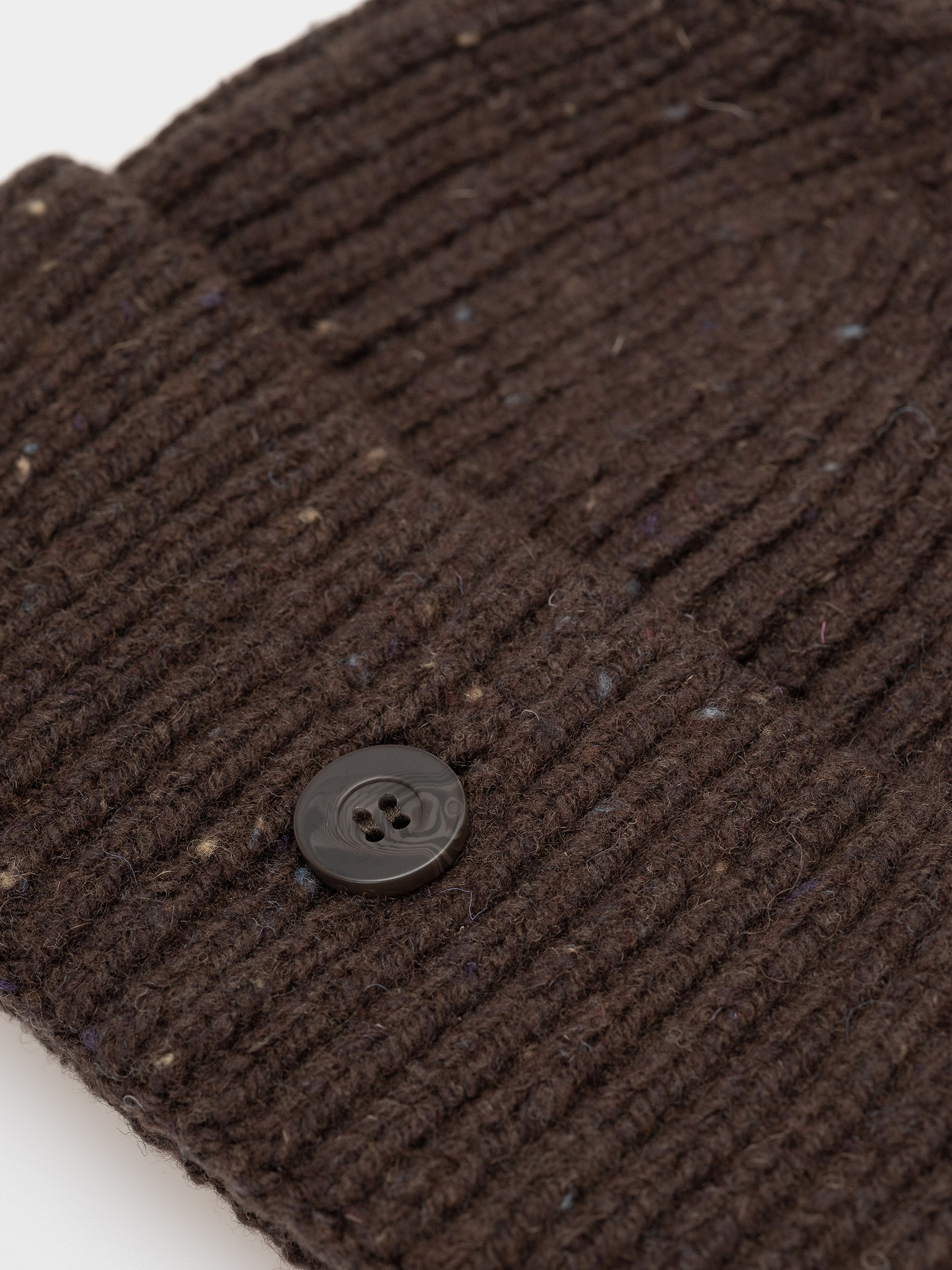 Czapka zimowa Carhartt WIP Anglistic (speckled tobacco)