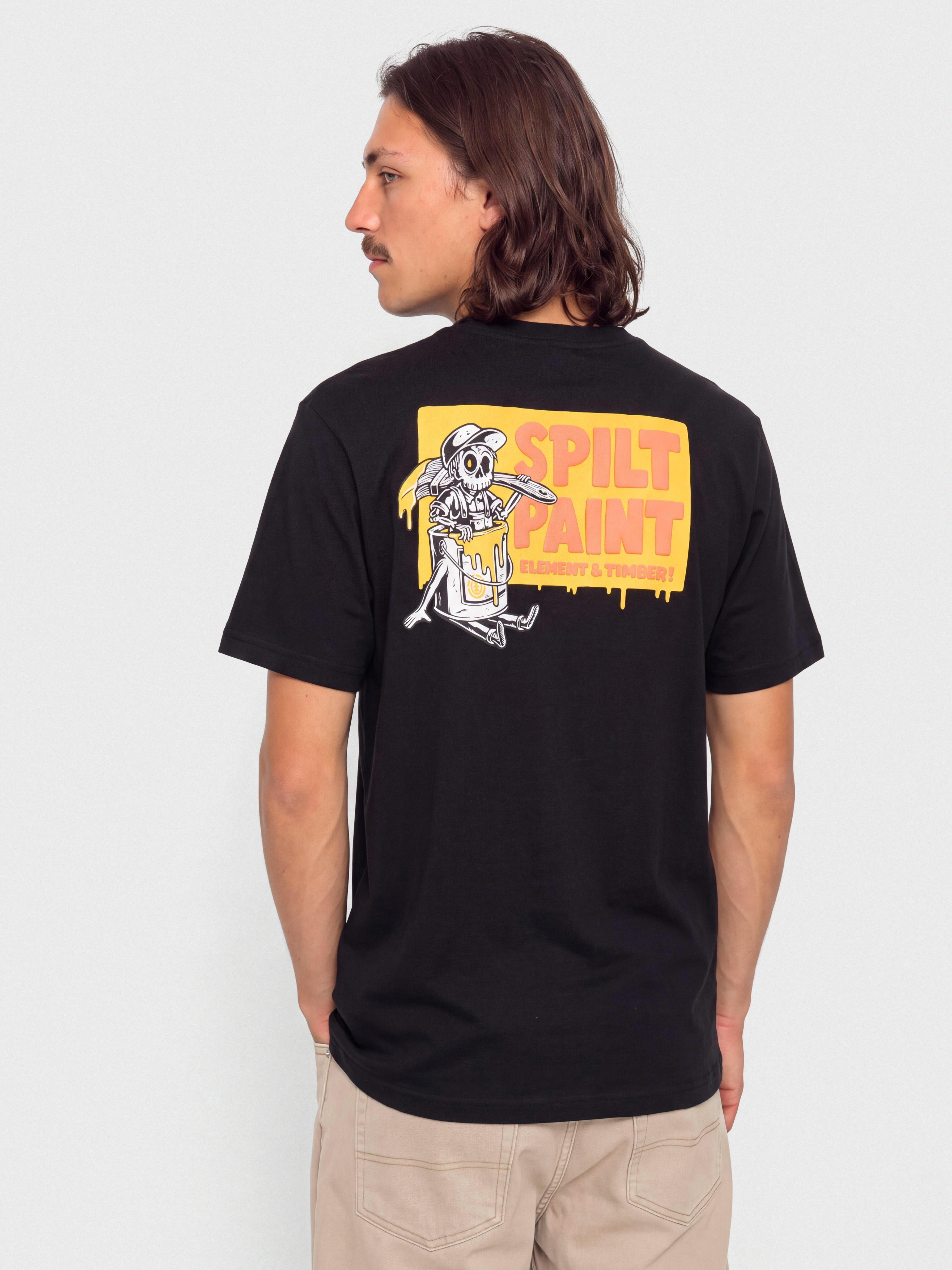 T-shirt Element Timber Canned (flint black)