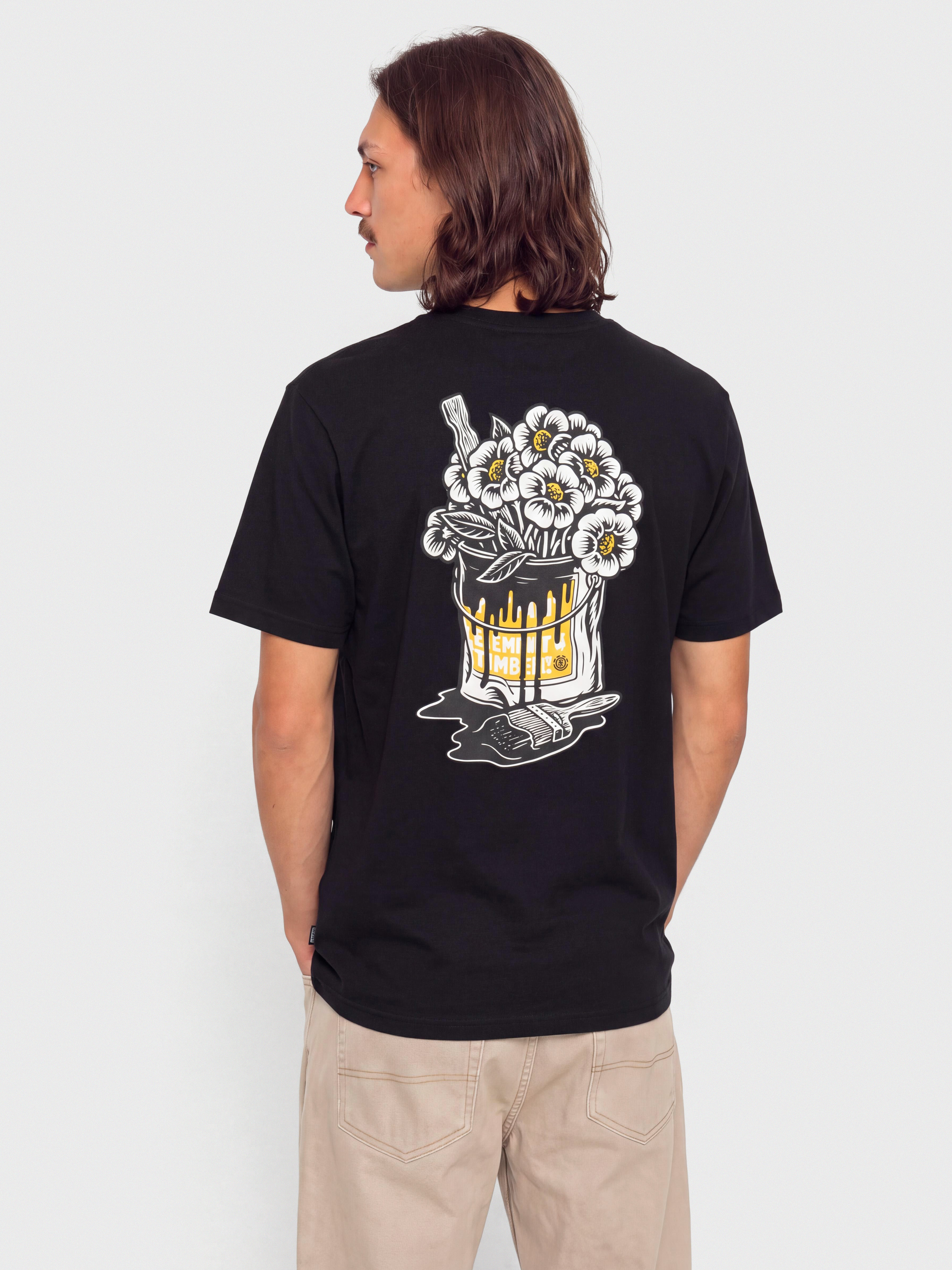 T-shirt Element Timber Flower Pot (flint black)