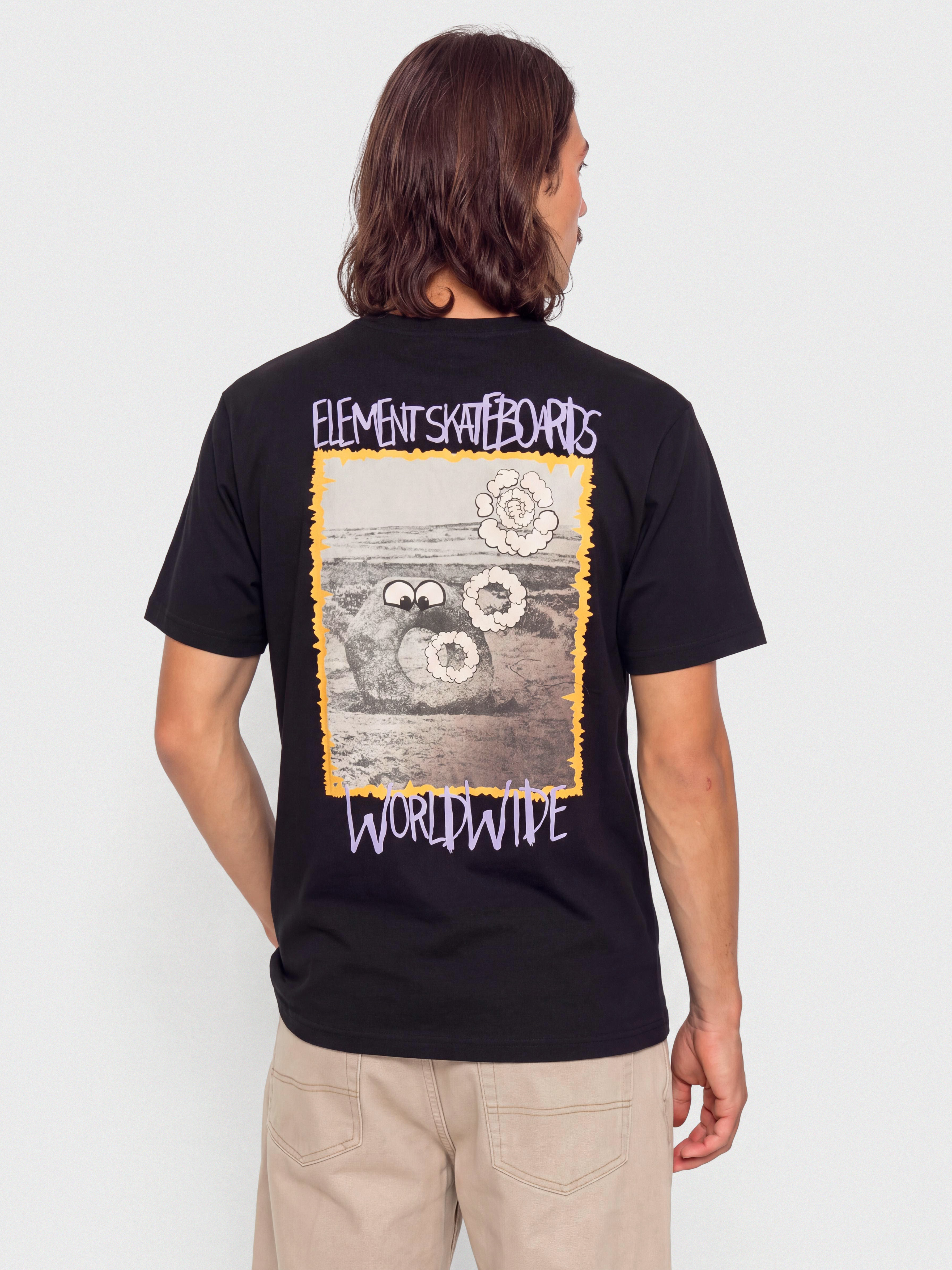 T-shirt Element Couching (flint black)