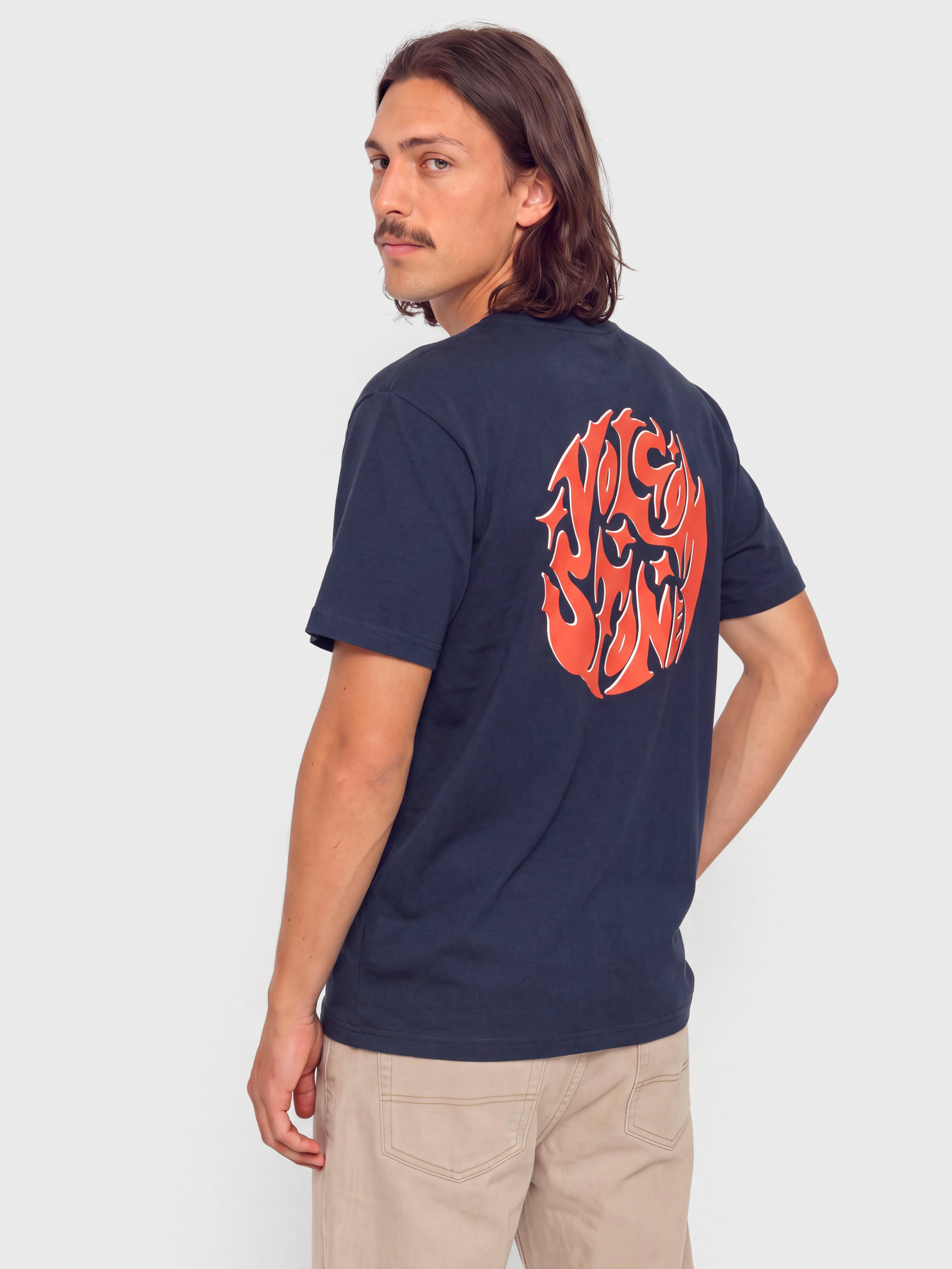 T-shirt Volcom Gelstone Lse (marine)