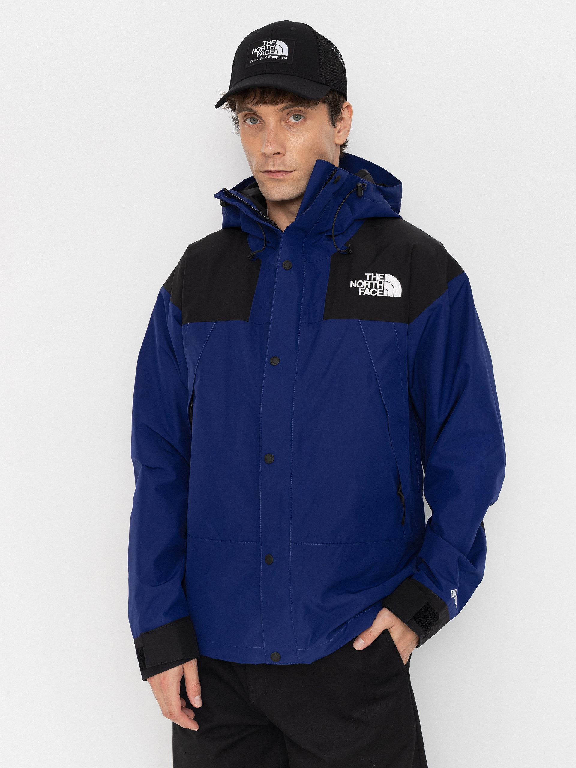 Kurtka The North Face Gtx Mountain (bold blue/tnf black)