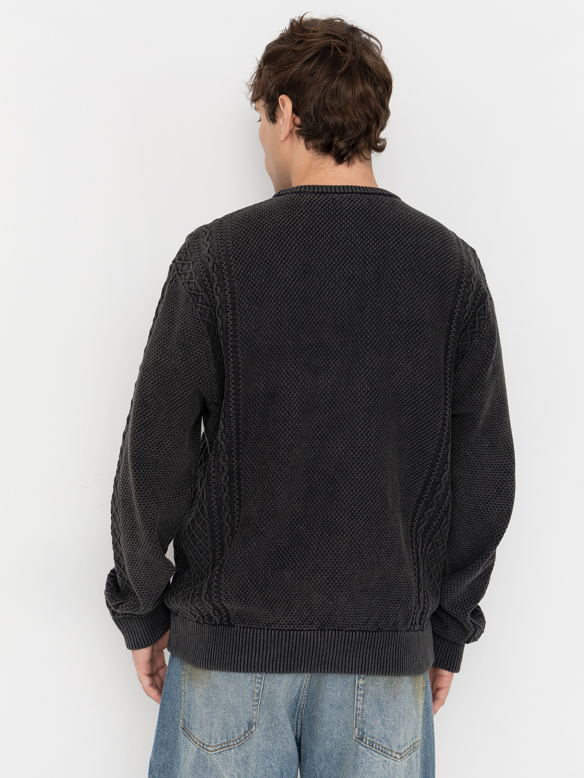 Sweter Iriedaily Vintage Structure (black wash)
