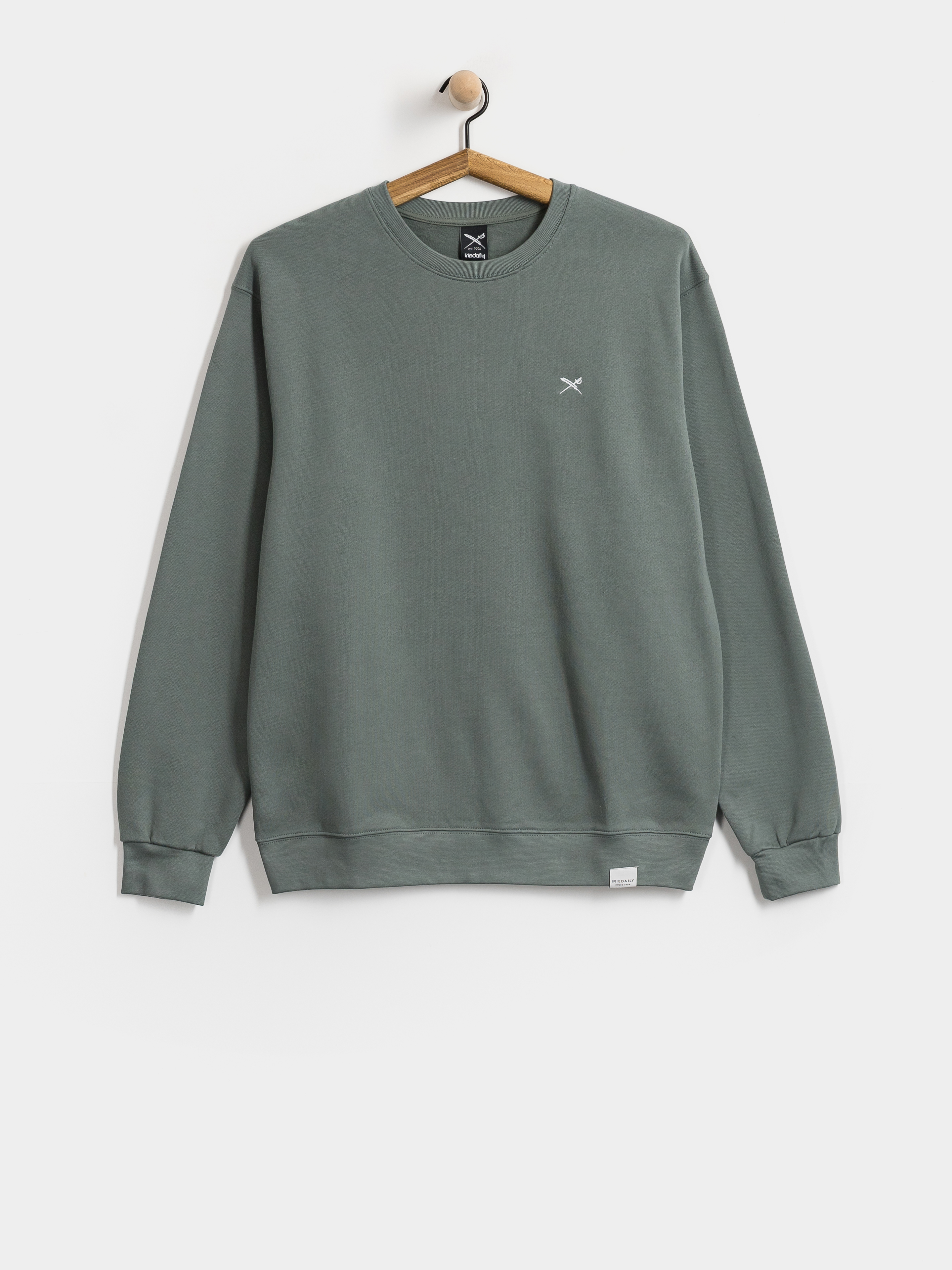 Bluza Iriedaily Mini Flag 2 (jungle green)