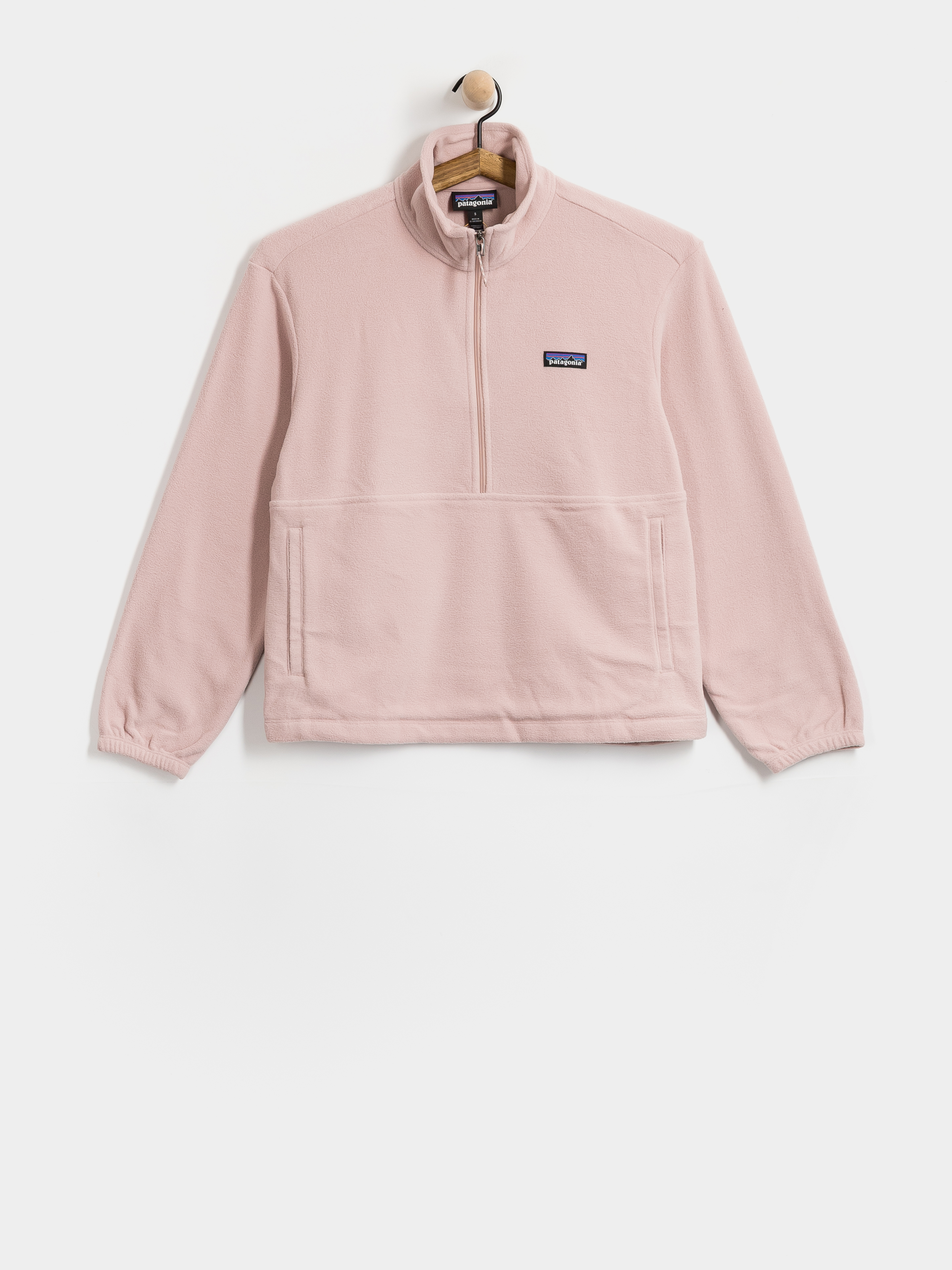 Polar Patagonia Micro D 1/2 Zip Wmn (fuzzy mauve)